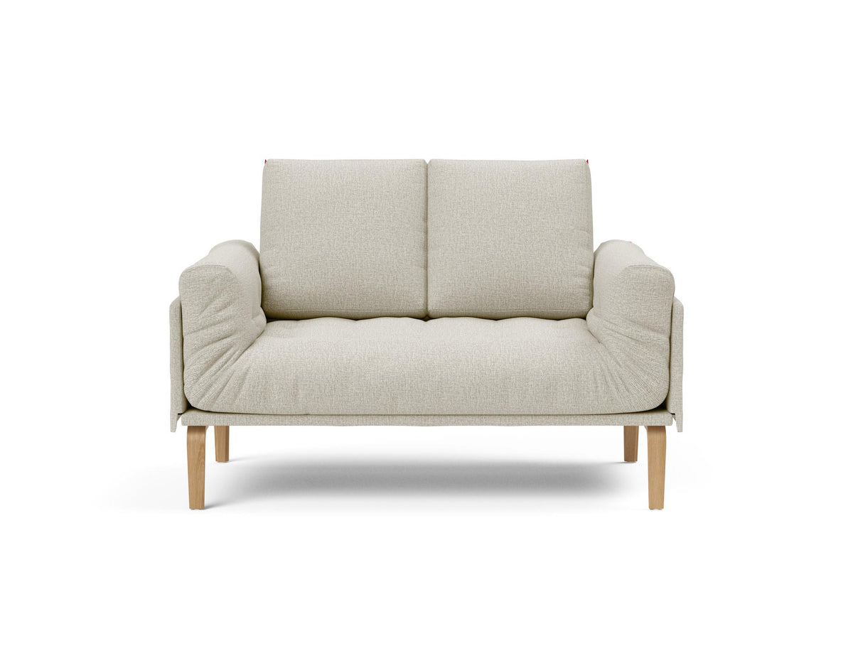 Rollo Bow Klappsofa 80 mit Gestellbezug Classic in 527 Mixed Dance Natural präsentiert im Onlineshop von KAQTU Design AG. Bettsofa ist von Innovation Living