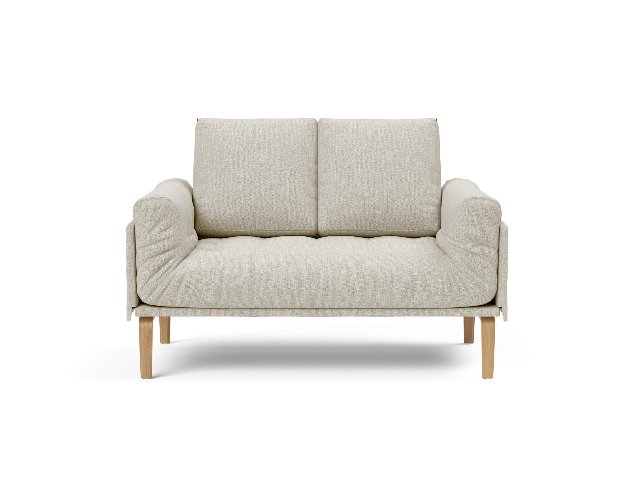 Erleben Sie das Rollo Bow Klappsofa 80 von Innovation Living – ein elegantes, multifunktionales Möbelstück mit edlem Classic-Gestellbezug.