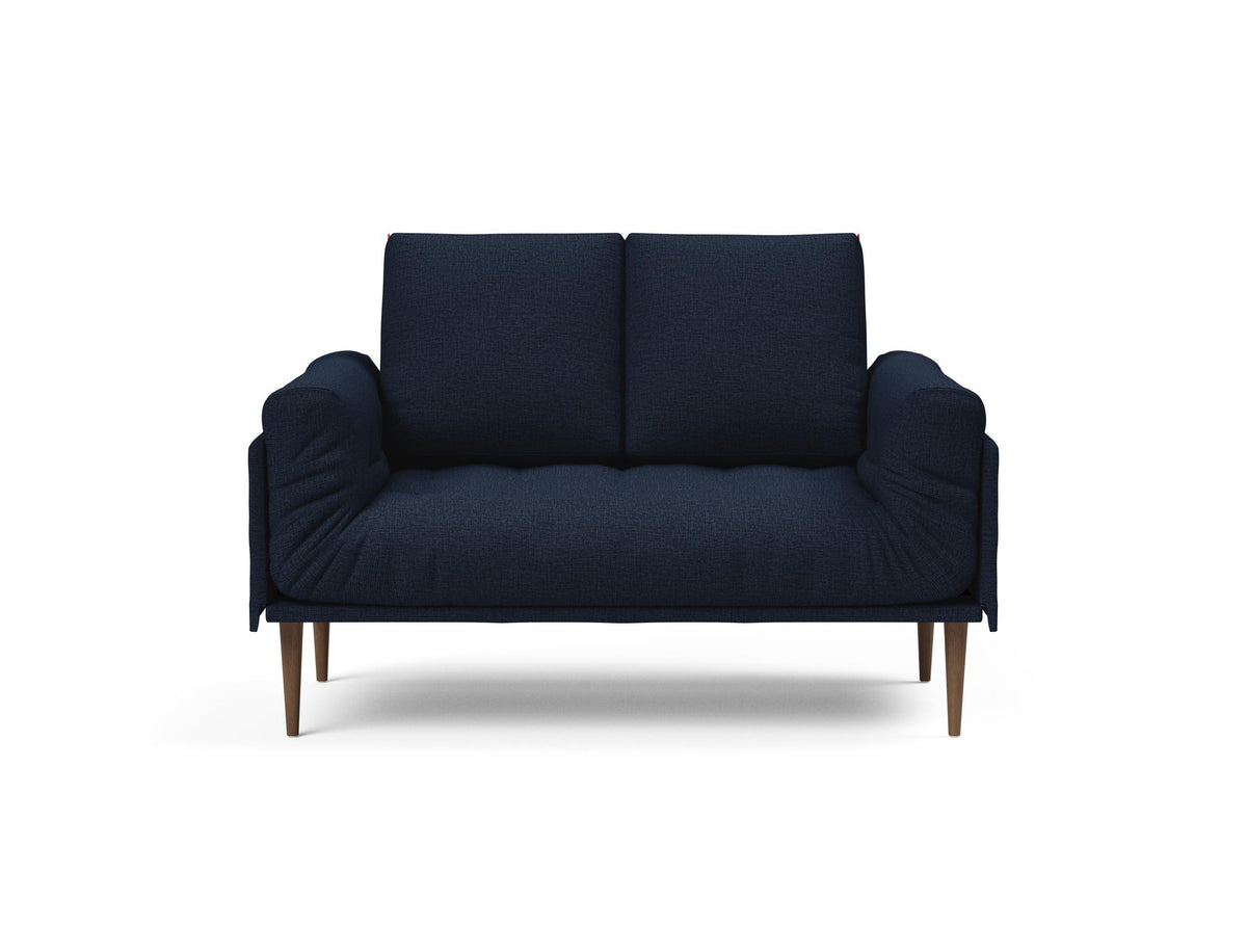 Rollo Styletto Klappsofa 80 mit Gestellbezug Classic in 528 Mixed Dance Blue präsentiert im Onlineshop von KAQTU Design AG. Bettsofa ist von Innovation Living