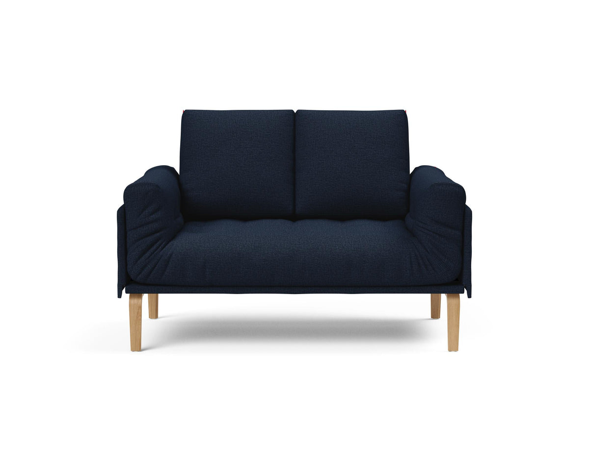 Rollo Bow Klappsofa 80 mit Gestellbezug Classic in 528 Mixed Dance Blue präsentiert im Onlineshop von KAQTU Design AG. Bettsofa ist von Innovation Living
