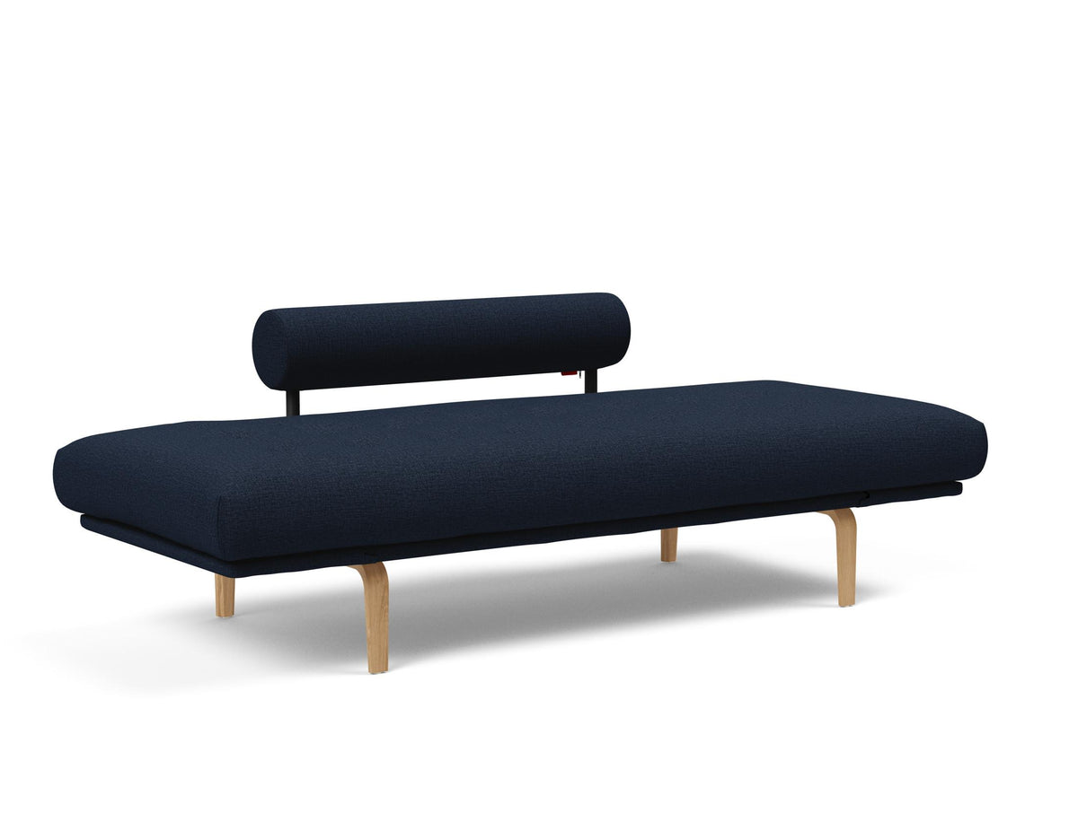 Rollo Bow Klappsofa 80 mit Gestellbezug Classic in 528 Mixed Dance Blue präsentiert im Onlineshop von KAQTU Design AG. Bettsofa ist von Innovation Living