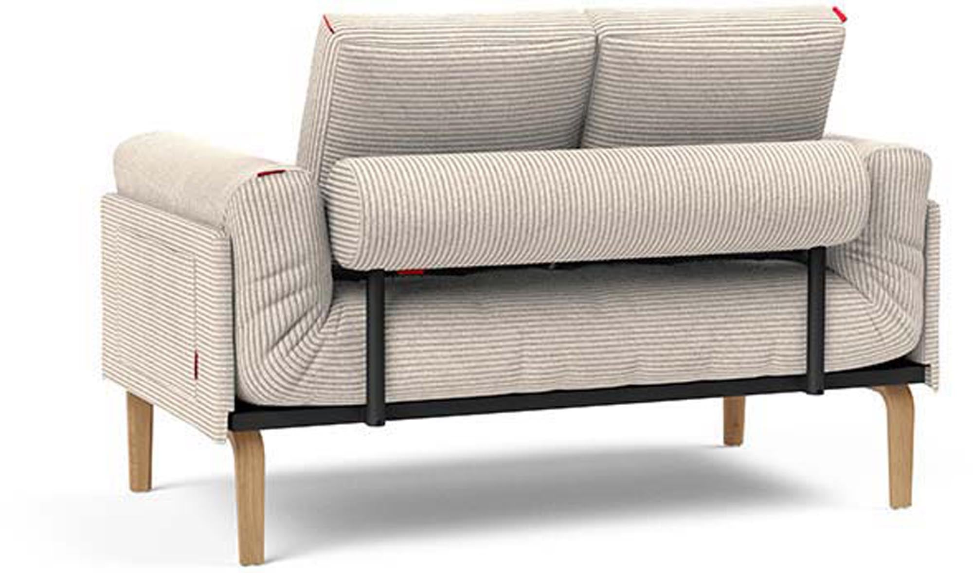 Erleben Sie das Rollo Bow Klappsofa 80 Classic von Innovation Living – stilvolles Design trifft auf funktionale Flexibilität für jeden Raum.