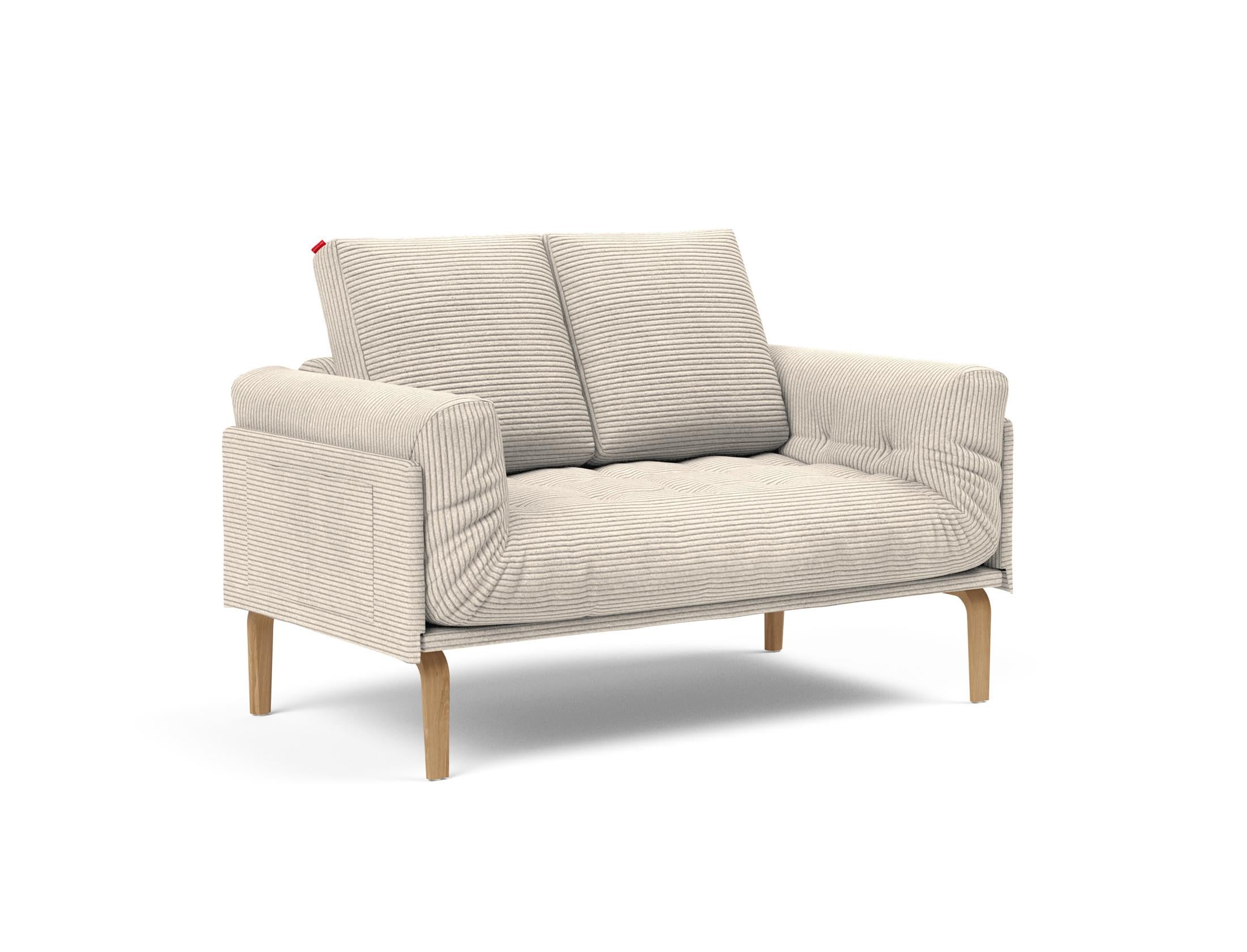 Erleben Sie das Rollo Bow Klappsofa 80 von Innovation Living – stilvolles Design und vielseitige Nutzung mit hochwertigem Classic Bezug.
