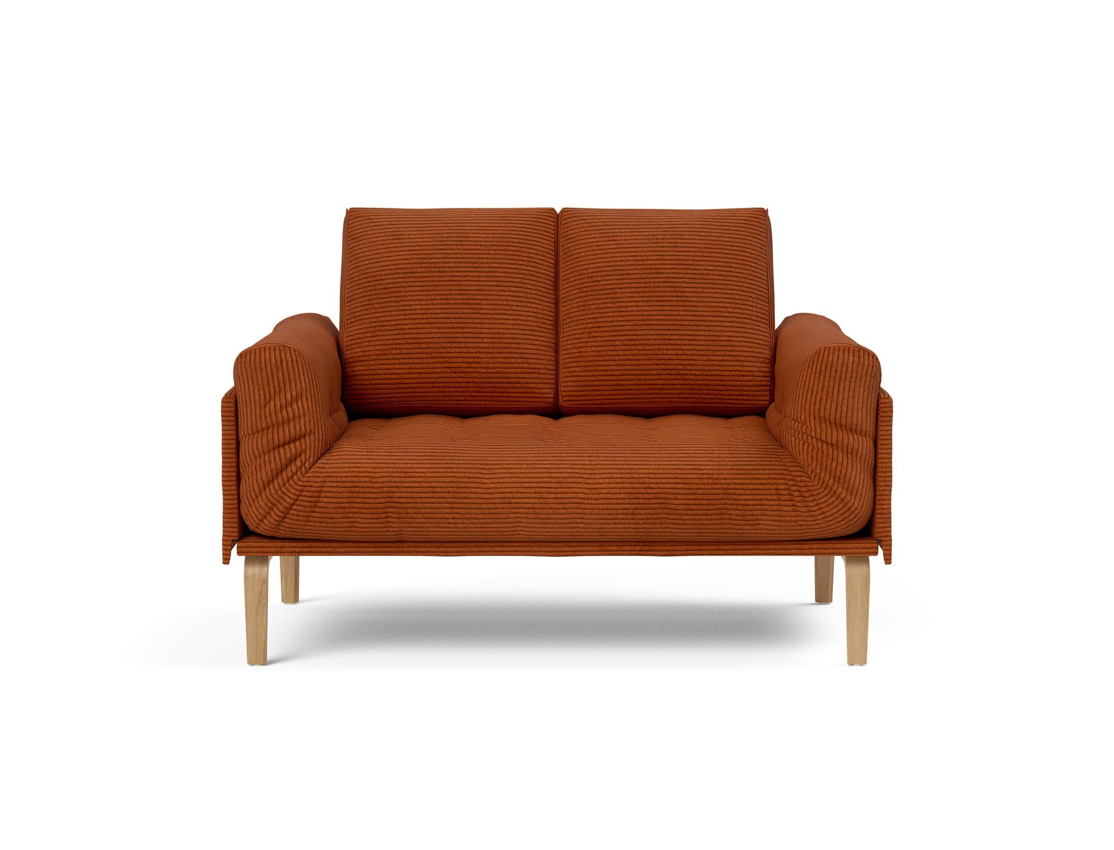 Entdecken Sie das Rollo Bow Klappsofa 80 von Innovation Living – ein elegantes, funktionales Sofa mit robustem Classic Gestellbezug für jeden Raum.