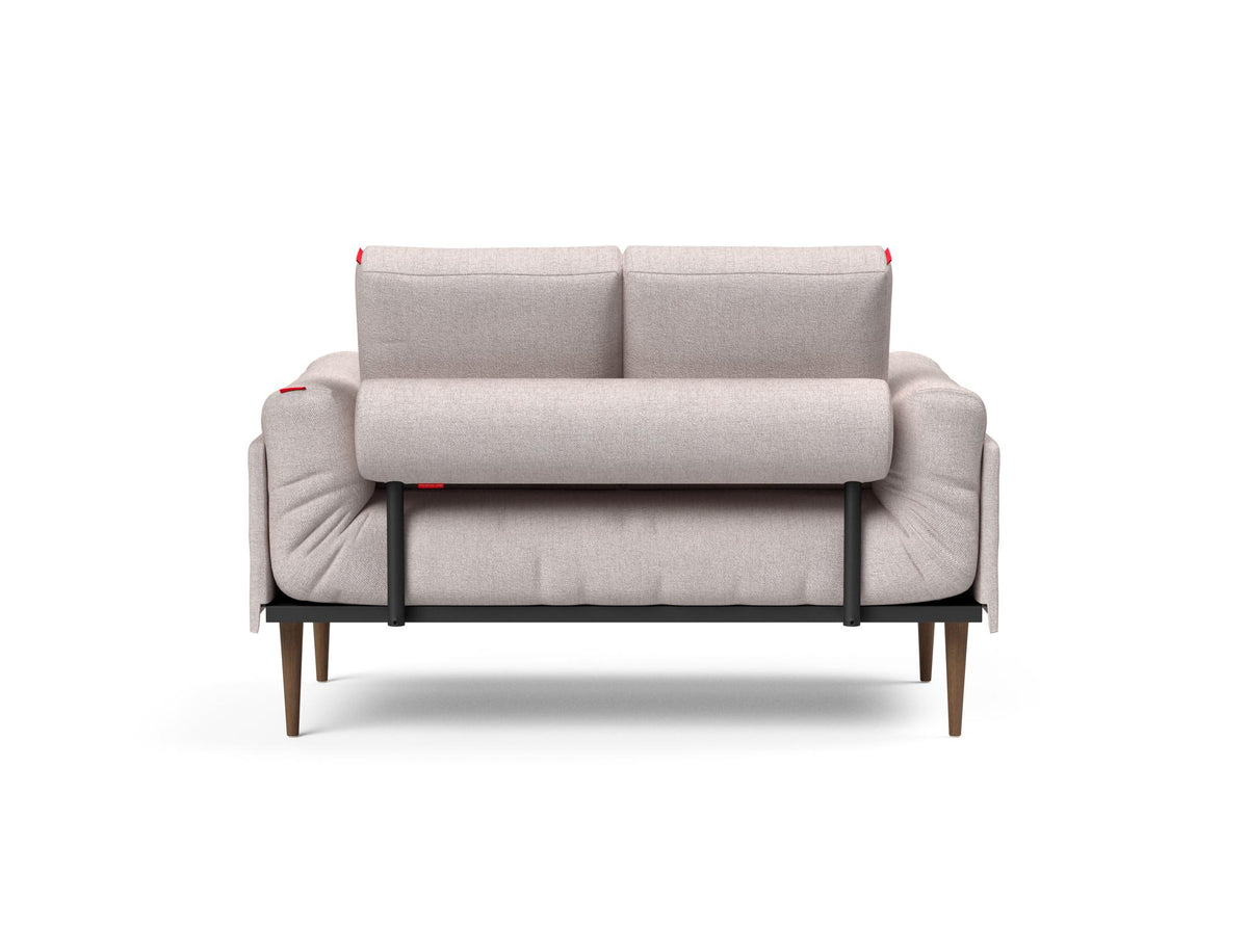 Rollo Styletto Klappsofa 80 mit Cover und Gestellbezug Classic in 300 Weda Sand präsentiert im Onlineshop von KAQTU Design AG. Bettsofa ist von Innovation Living