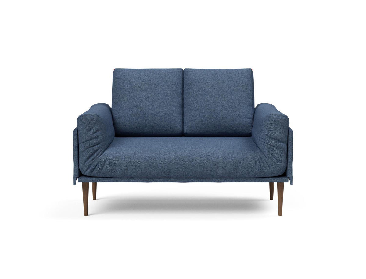 Rollo Styletto Klappsofa 80 mit Cover und Gestellbezug Classic in 302 Weda Blue präsentiert im Onlineshop von KAQTU Design AG. Bettsofa ist von Innovation Living