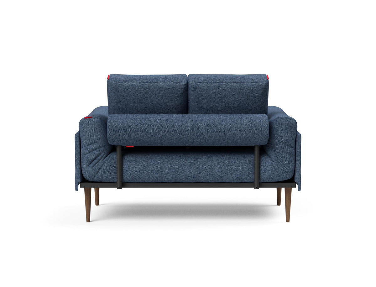 Rollo Styletto Klappsofa 80 mit Cover und Gestellbezug Classic in 302 Weda Blue präsentiert im Onlineshop von KAQTU Design AG. Bettsofa ist von Innovation Living
