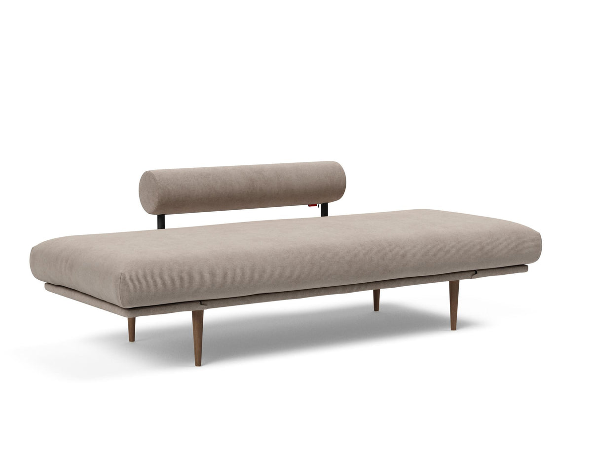 Rollo Styletto Klappsofa 80 mit Cover und Gestellbezug Classic in 318 Cordufine Beige präsentiert im Onlineshop von KAQTU Design AG. Bettsofa ist von Innovation Living