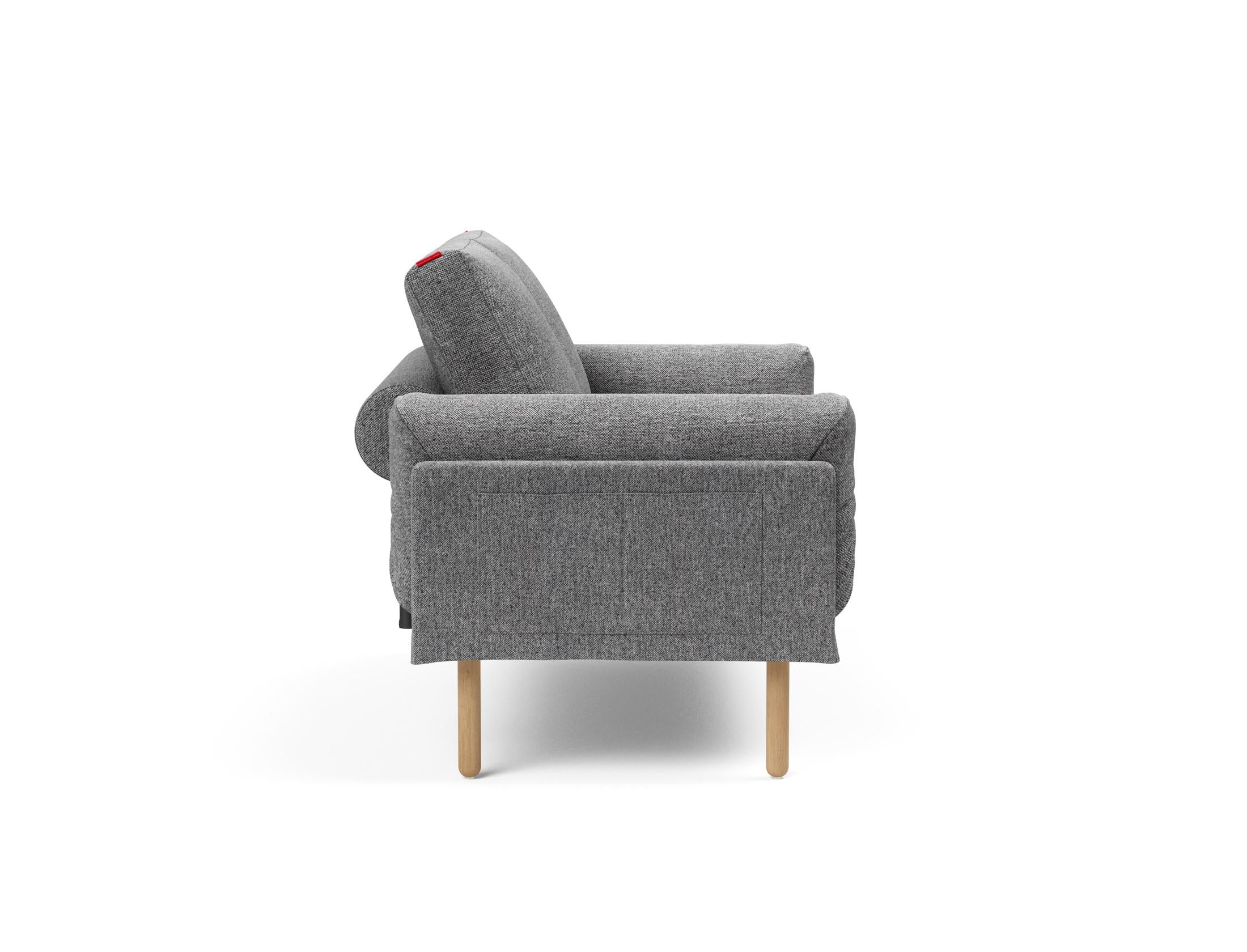 Entdecken Sie das Rollo Stem Klappsofa 80 von Innovation Living – stilvolles Design, vielseitig einsetzbar und mit hochwertigem Bezug für maximalen Komfort.