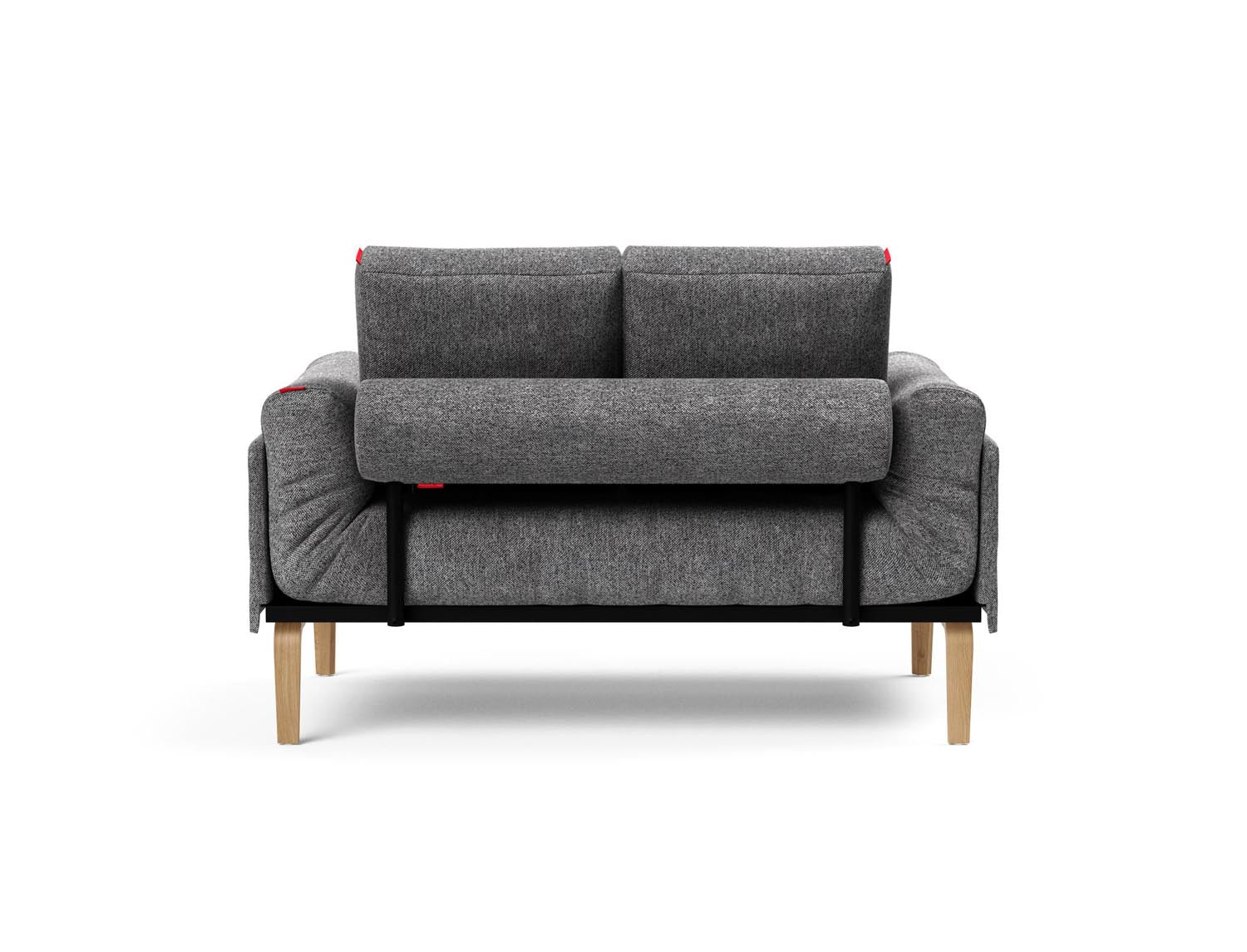 Erleben Sie das Rollo Bow Klappsofa 80 von Innovation Living: Stilvolles, funktionales Möbelstück mit robustem Cover und edlem Gestellbezug.