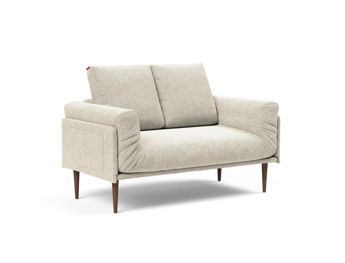 Rollo Styletto Klappsofa 80 mit Cover und Gestellbezug Classic in 357 Taura Off White präsentiert im Onlineshop von KAQTU Design AG. Bettsofa ist von Innovation Living