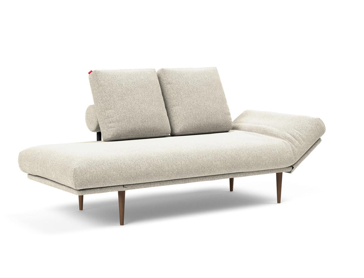 Rollo Styletto Klappsofa 80 mit Cover und Gestellbezug Classic in 357 Taura Off White präsentiert im Onlineshop von KAQTU Design AG. Bettsofa ist von Innovation Living