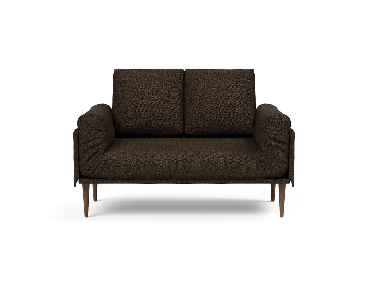 Rollo Styletto Klappsofa 80 mit Cover und Gestellbezug Classic in 358 Taura Chocco präsentiert im Onlineshop von KAQTU Design AG. Bettsofa ist von Innovation Living