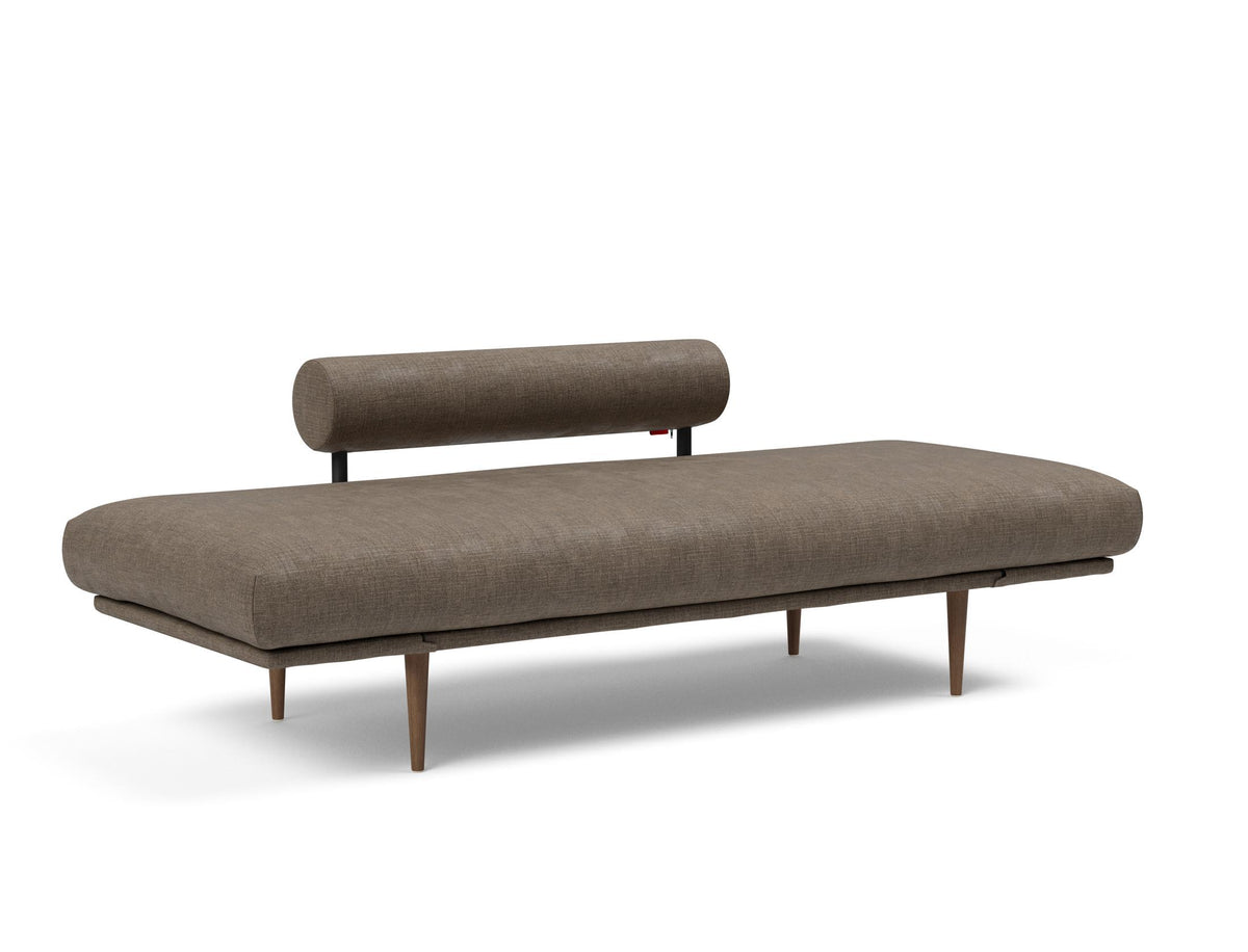Rollo Styletto Klappsofa 80 mit Cover und Gestellbezug Classic in 411 Esina Cedar Brown präsentiert im Onlineshop von KAQTU Design AG. Bettsofa ist von Innovation Living
