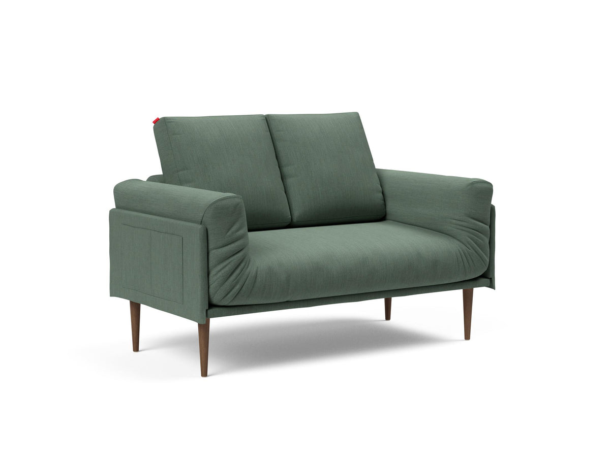 Rollo Styletto Klappsofa 80 mit Cover und Gestellbezug Classic in 518 Elegance Green präsentiert im Onlineshop von KAQTU Design AG. Bettsofa ist von Innovation Living