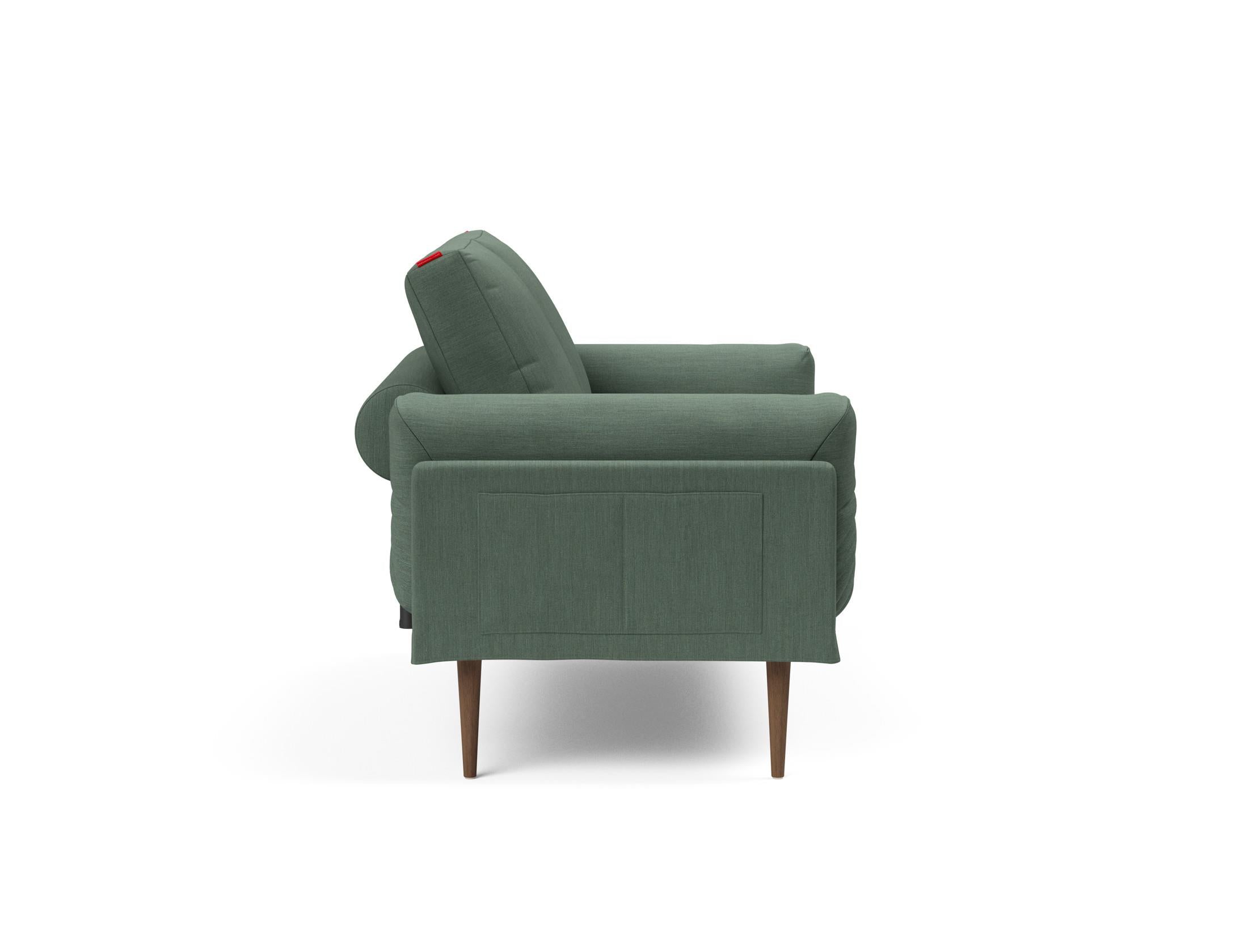 Entdecken Sie das Rollo Styletto Klappsofa 80 von Innovation Living – elegantes Design, hochwertiges Cover und klassischer Bezug für jeden Raum.
