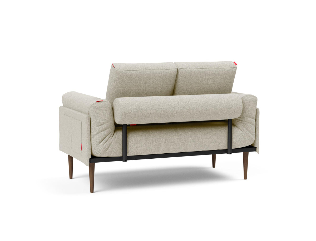 Rollo Styletto Klappsofa 80 mit Cover und Gestellbezug Classic in 527 Mixed Dance Natural präsentiert im Onlineshop von KAQTU Design AG. Bettsofa ist von Innovation Living