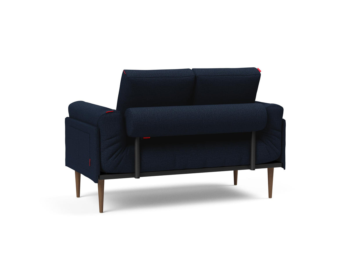 Rollo Styletto Klappsofa 80 mit Cover und Gestellbezug Classic in 528 Mixed Dance Blue präsentiert im Onlineshop von KAQTU Design AG. Bettsofa ist von Innovation Living
