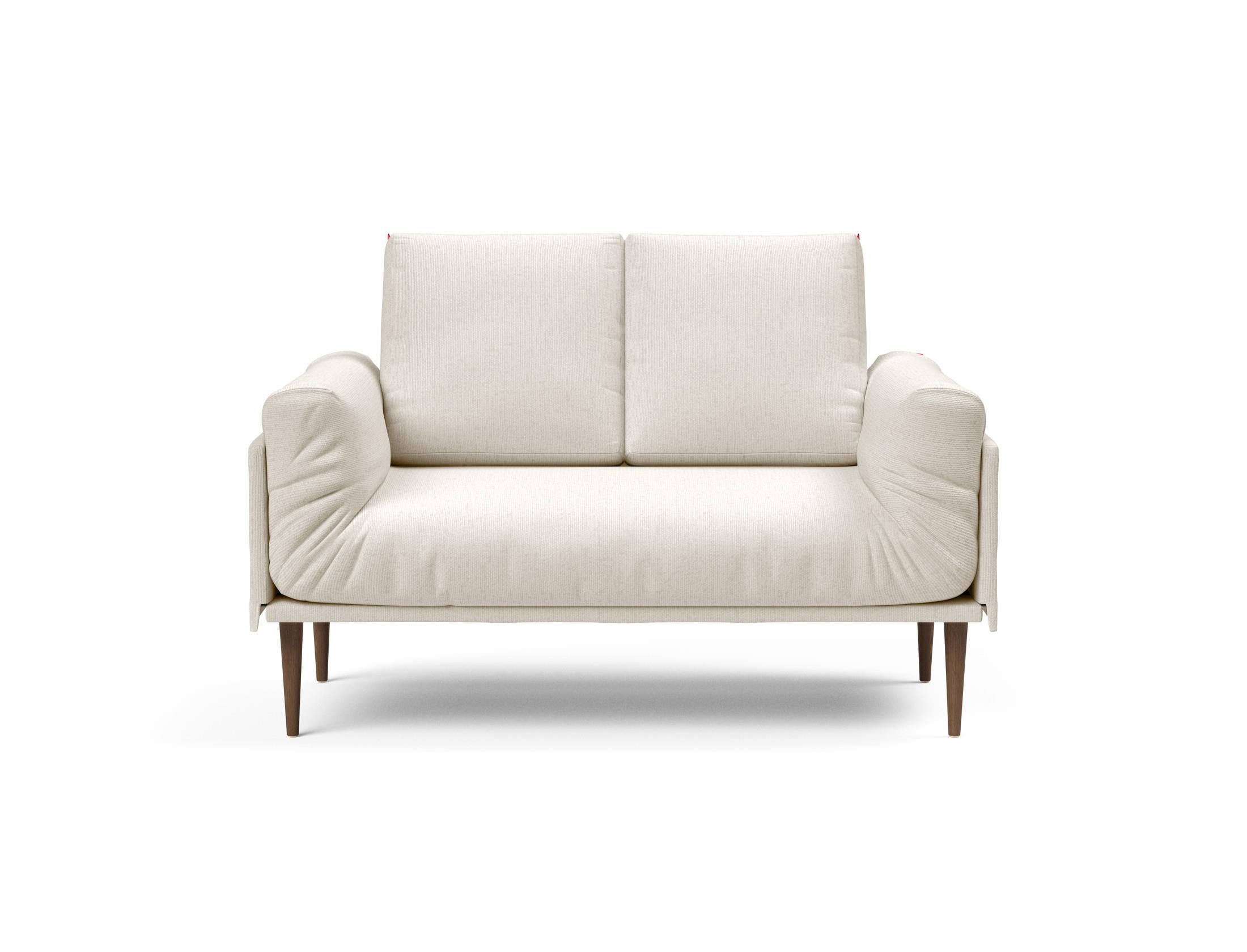 Erleben Sie das Rollo Styletto Klappsofa 80 von Innovation Living – stilvoll, funktional und mit edlem Cover für modernen Wohnkomfort.