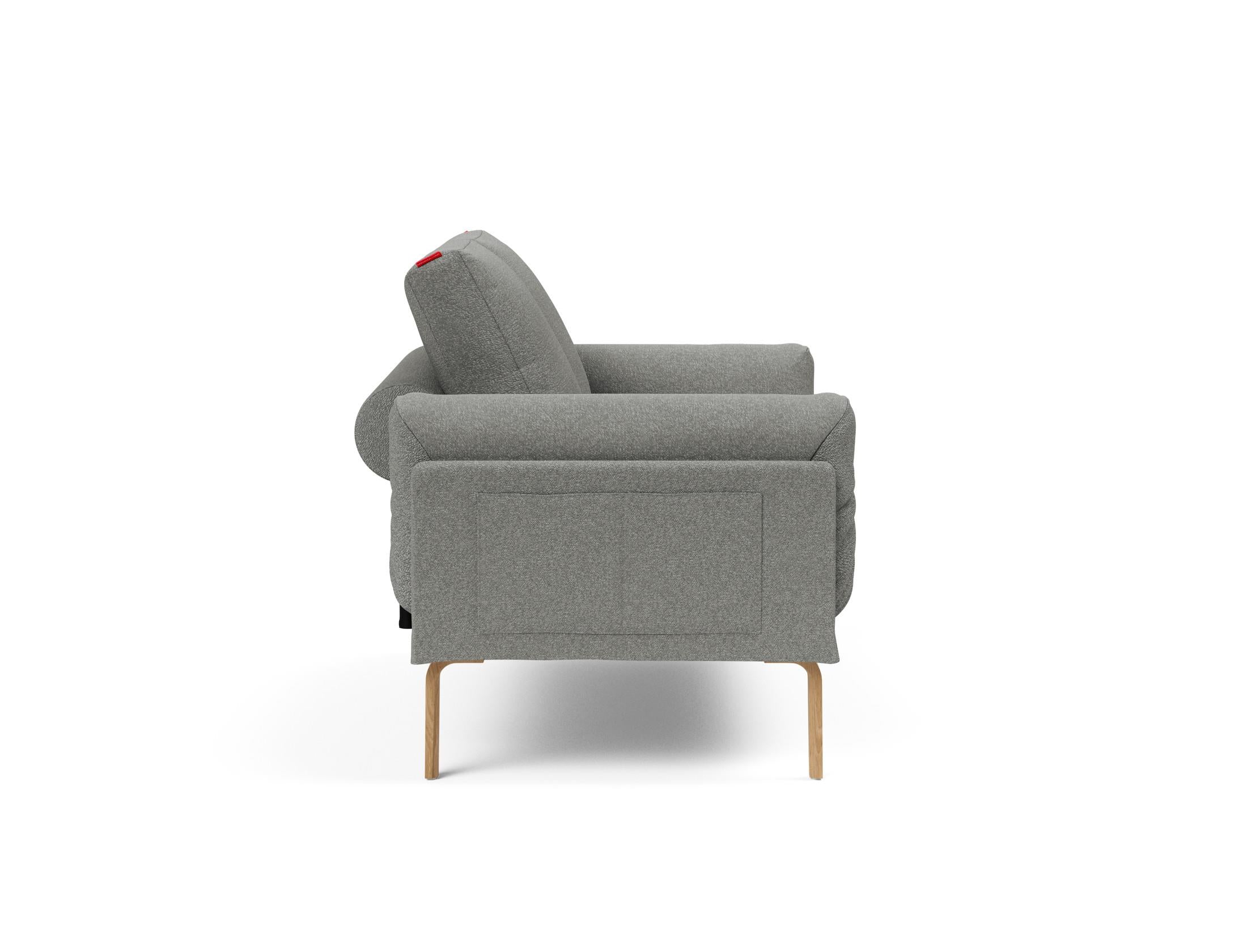 Erleben Sie das Rollo Bow Klappsofa 80 von Innovation Living: Stilvolles, funktionales Sofa mit schickem Cover und robustem Gestellbezug für jeden Raum.