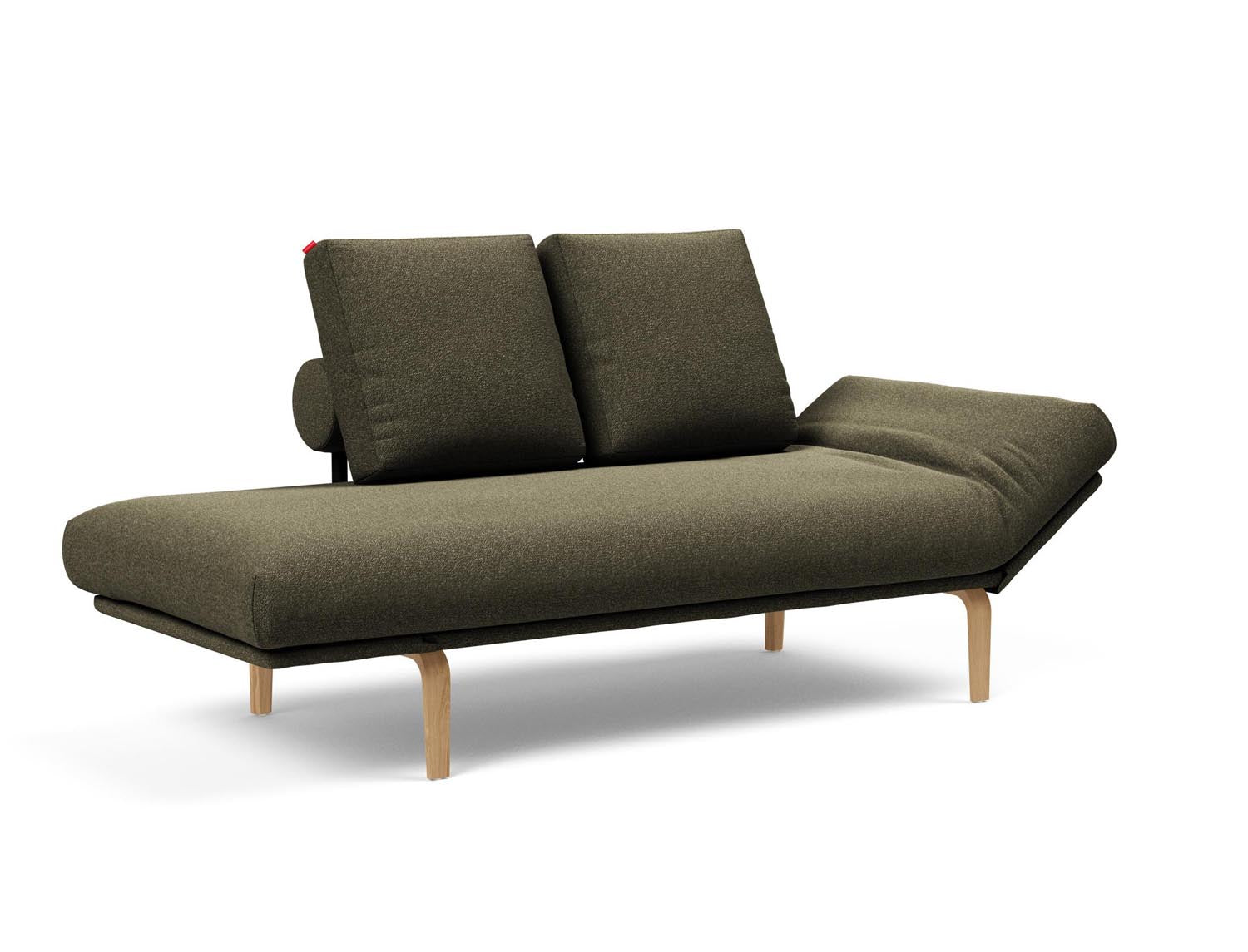 Erleben Sie das Rollo Bow Klappsofa 80 von Innovation Living: Stilvolles, funktionales Möbelstück mit robustem Cover und edlem Gestellbezug.