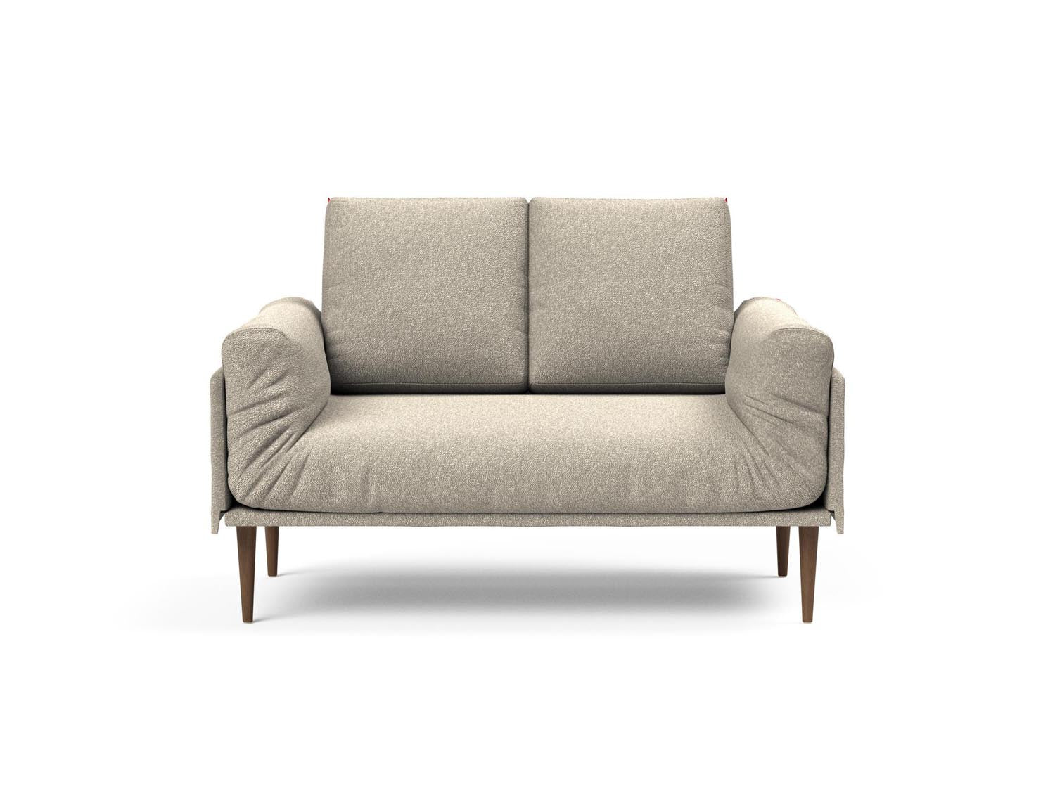Entdecken Sie das Rollo Styletto Klappsofa 80 von Innovation Living – ein elegantes Möbelstück mit hochwertigem Cover und klassischem Gestellbezug.