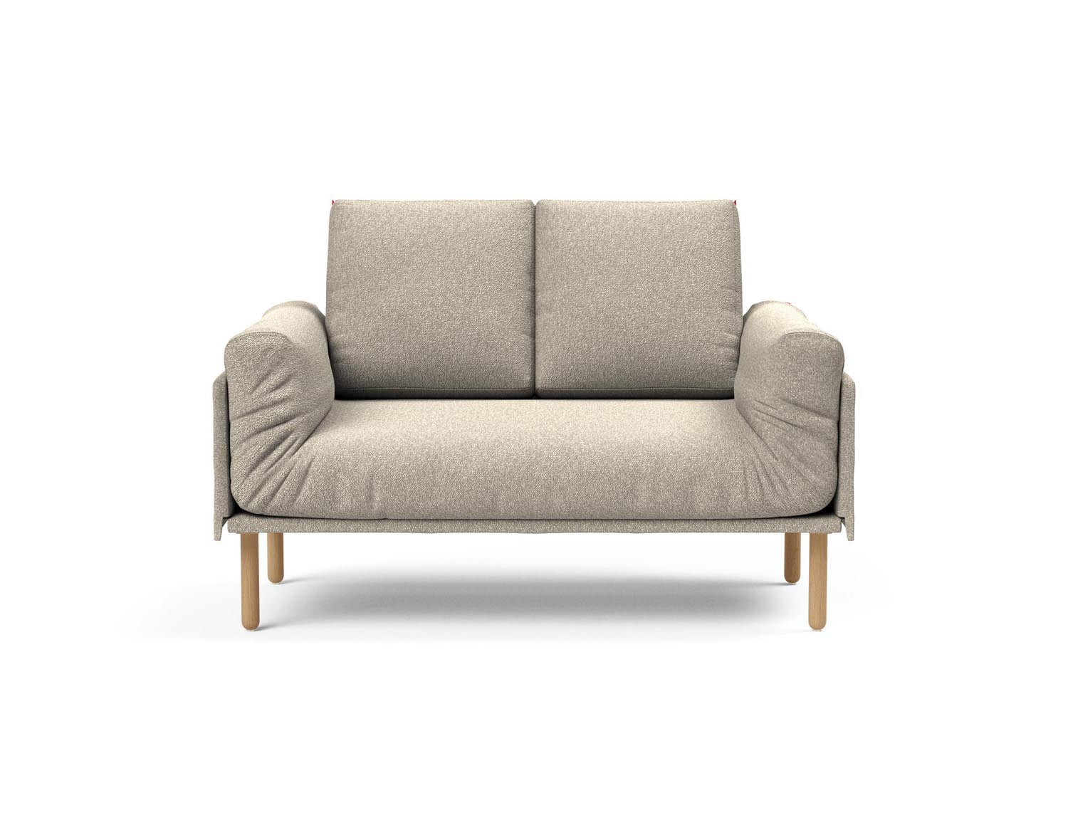 Erleben Sie das Rollo Stem Klappsofa 80 von Innovation Living – ein elegantes, funktionales Möbelstück mit edlem Cover und robustem Gestellbezug.