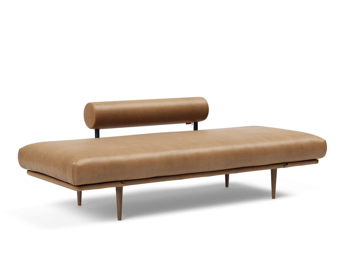 Rollo Styletto Klappsofa 80 mit Cover und Gestellbezug Classic in 551 Faunal Brown präsentiert im Onlineshop von KAQTU Design AG. Bettsofa ist von Innovation Living