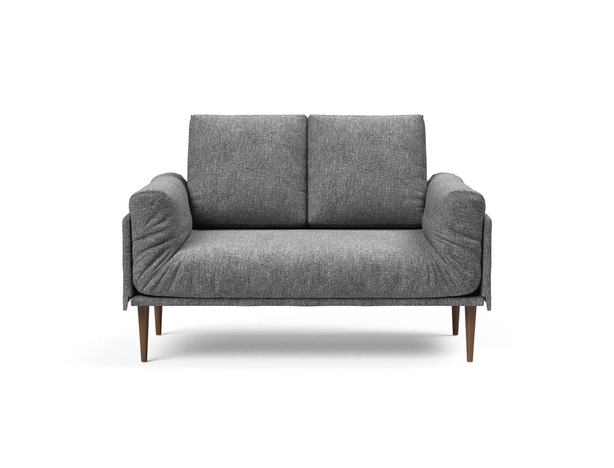 Rollo Styletto Klappsofa 80 mit Cover und Gestellbezug Classic in 563 Twist Charcoal präsentiert im Onlineshop von KAQTU Design AG. Bettsofa ist von Innovation Living