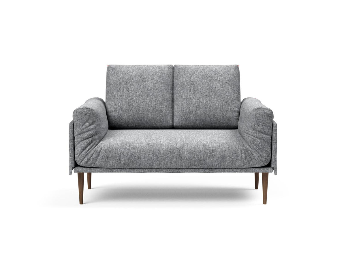 Rollo Styletto Klappsofa 80 mit Cover und Gestellbezug Classic in 565 Twist Granite präsentiert im Onlineshop von KAQTU Design AG. Bettsofa ist von Innovation Living