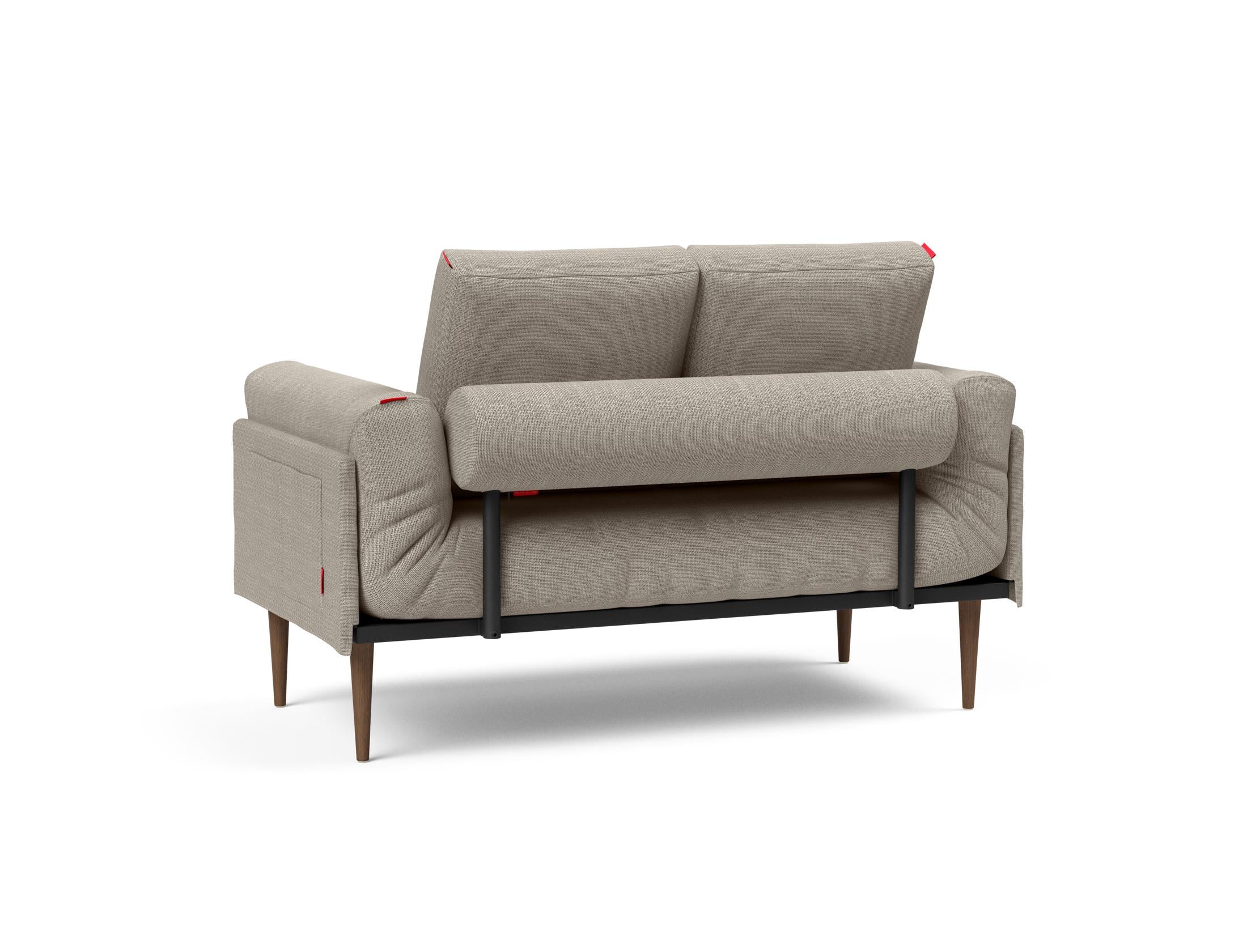 Erleben Sie das Rollo Styletto Klappsofa 80 von Innovation Living – stilvoll, funktional und mit edlem Cover für modernen Wohnkomfort.