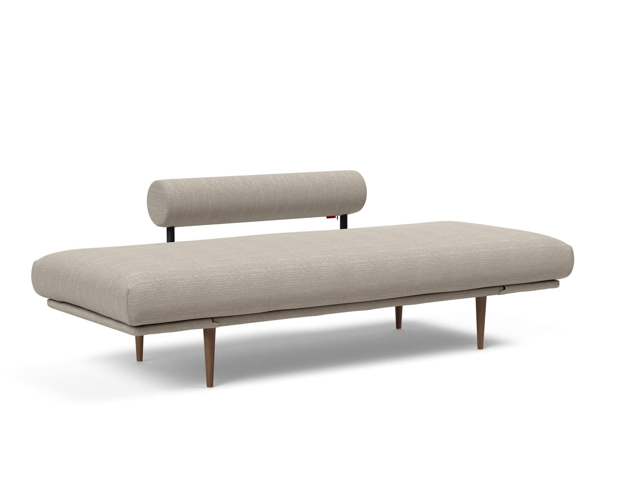 Erleben Sie das Rollo Styletto Klappsofa 80 von Innovation Living – stilvolles Design, komfortables Cover und zeitloser Gestellbezug für Ihr Zuhause.