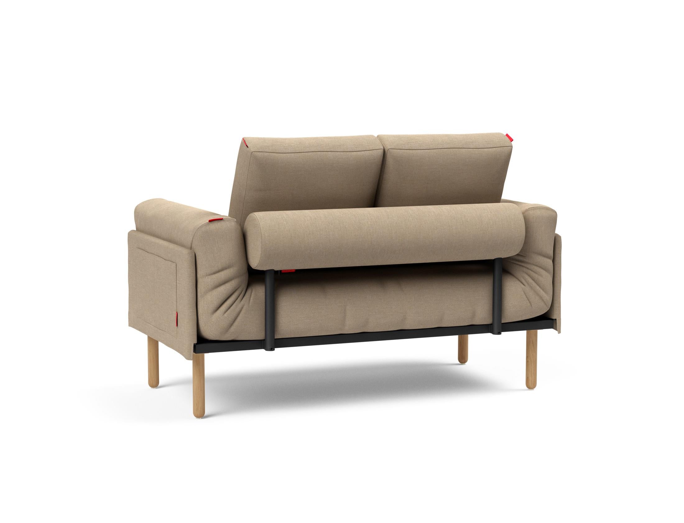Entdecken Sie das Rollo Stem Klappsofa 80 – ein stilvolles, anpassbares Tagesbett, das Komfort und Funktionalität für Ihr Zuhause vereint.
