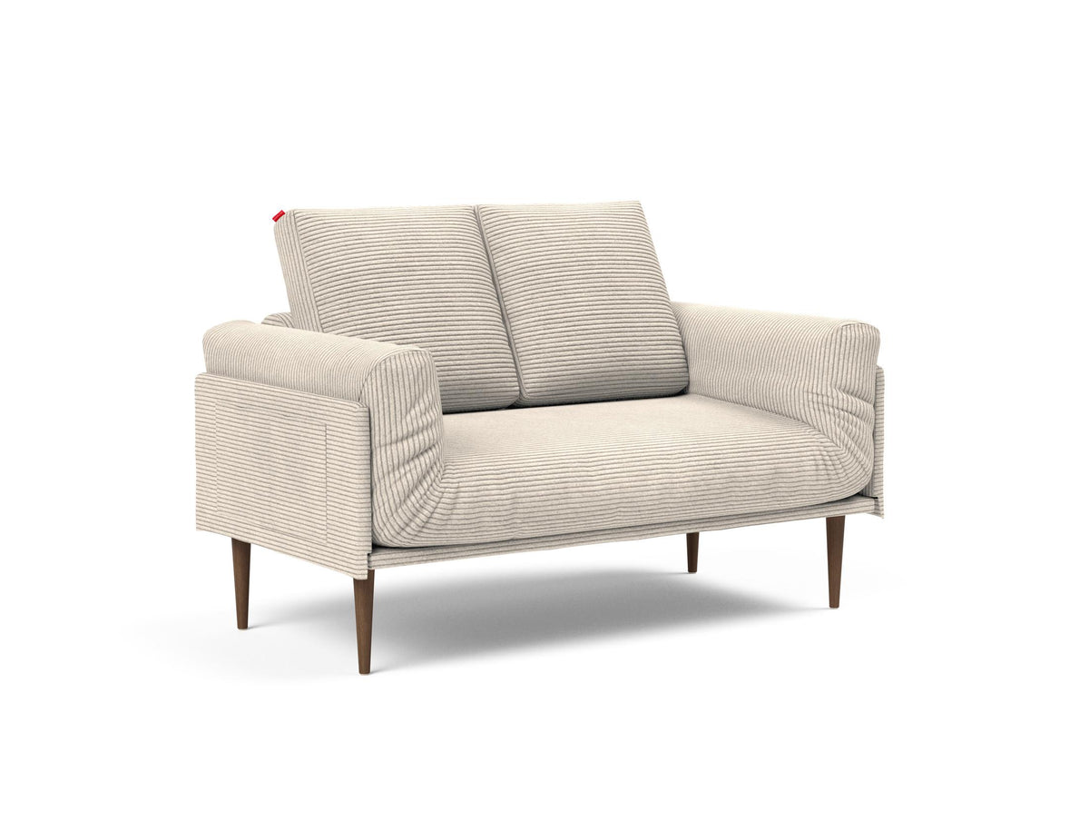 Rollo Styletto Klappsofa 80 mit Cover und Gestellbezug Classic in 594 Corduroy Ivory präsentiert im Onlineshop von KAQTU Design AG. Bettsofa ist von Innovation Living