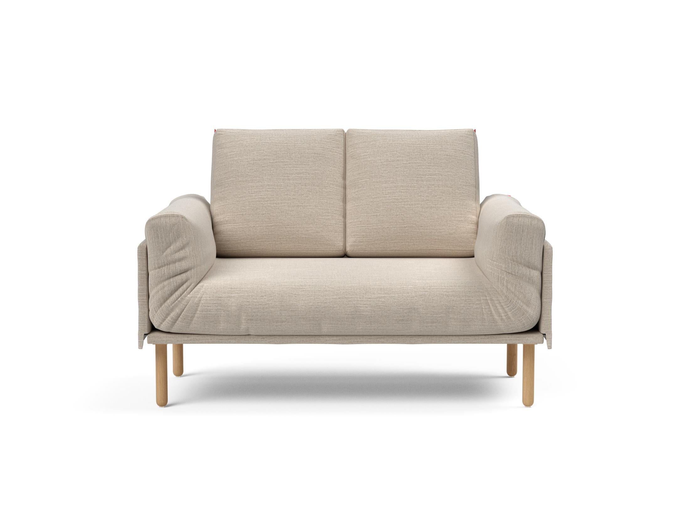 Entdecken Sie das Rollo Stem Klappsofa 80 von Innovation Living – stilvoll, vielseitig und mit hochwertigem Bezug für optimalen Komfort.