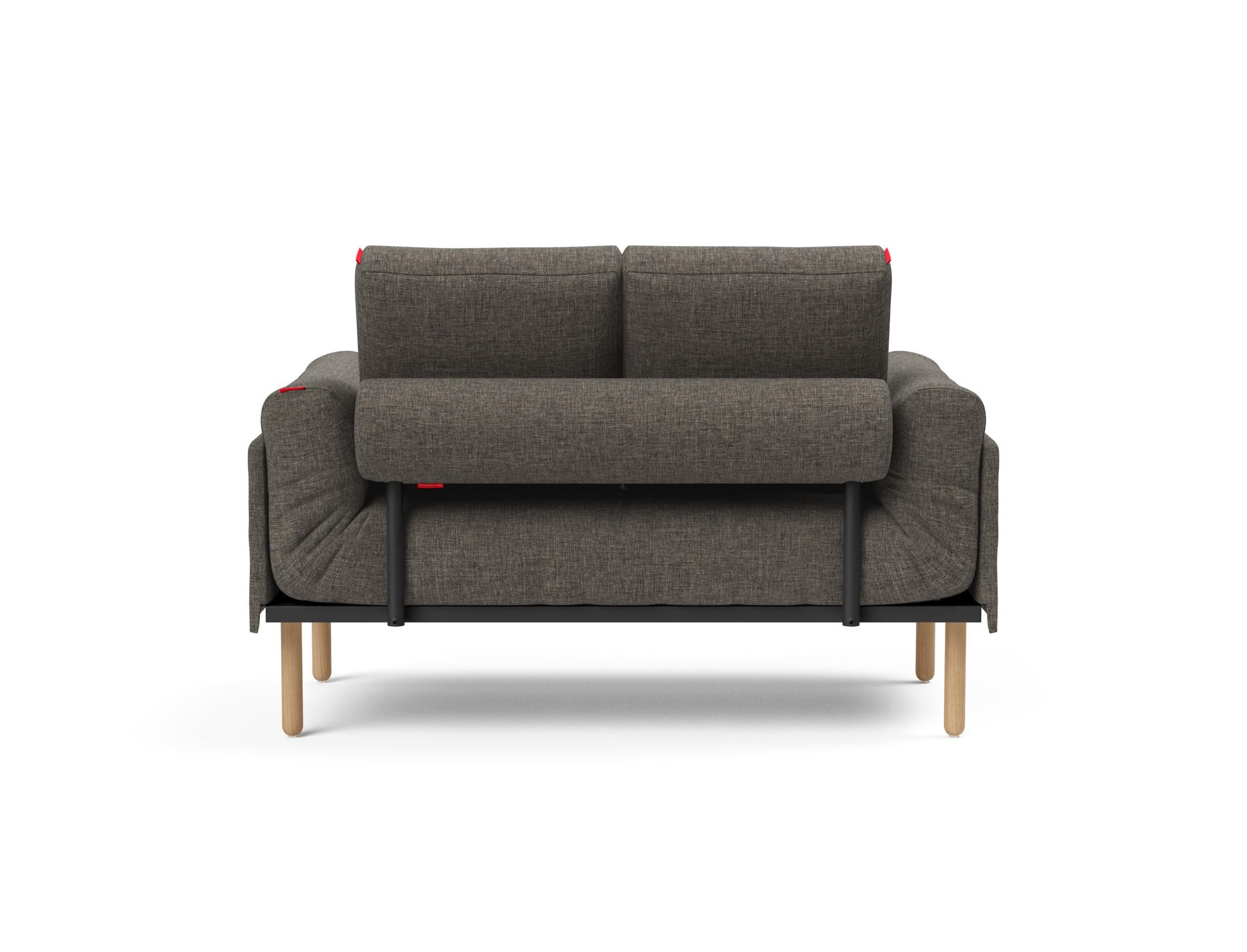 Erleben Sie das Rollo Stem Klappsofa 80 von Innovation Living – stilvolle Vielseitigkeit und der hochwertige Spring-Bezug sorgen für höchsten Komfort.