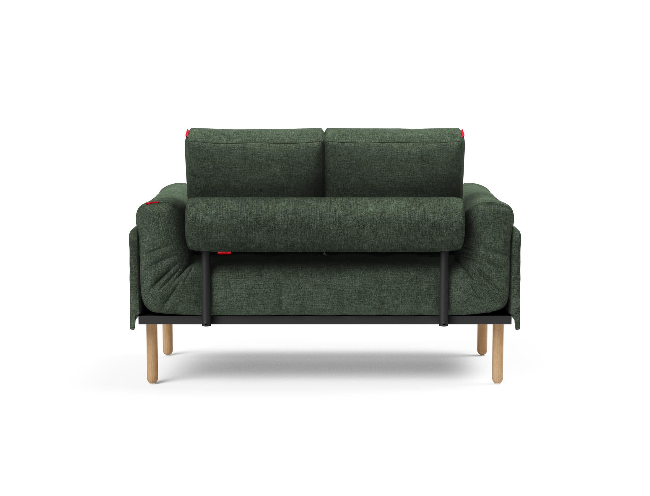 Erleben Sie das Rollo Stem Klappsofa 80 von Innovation Living – stilvolles Design trifft auf den hochwertigen Spring-Bezug für höchsten Komfort.