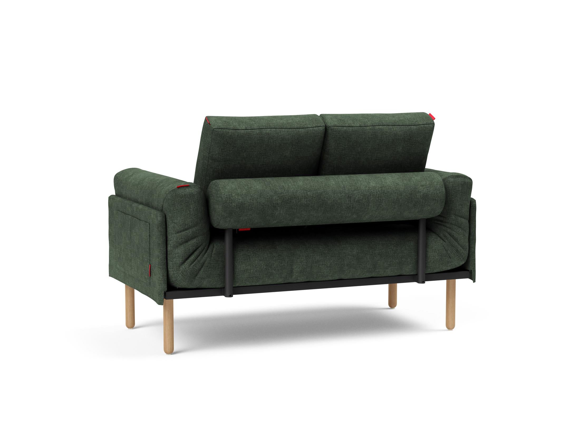 Entdecken Sie das Rollo Stem Klappsofa 80 von Innovation Living – modernes Design und der luxuriöse Spring-Bezug sorgen für ultimativen Sitzkomfort.