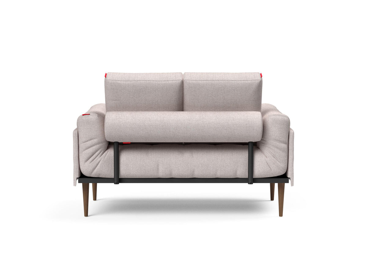 Rollo Styletto Klappsofa 80 mit Gestellbezug Spring in 300 Weda Sand präsentiert im Onlineshop von KAQTU Design AG. Bettsofa ist von Innovation Living