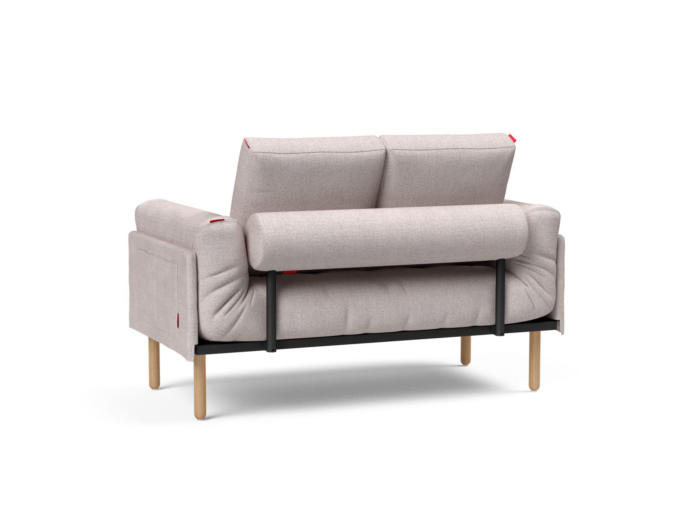 Entdecken Sie das Rollo Stem Klappsofa 80 von Innovation Living – modernes Design und der luxuriöse Spring-Bezug sorgen für ultimativen Sitzkomfort.