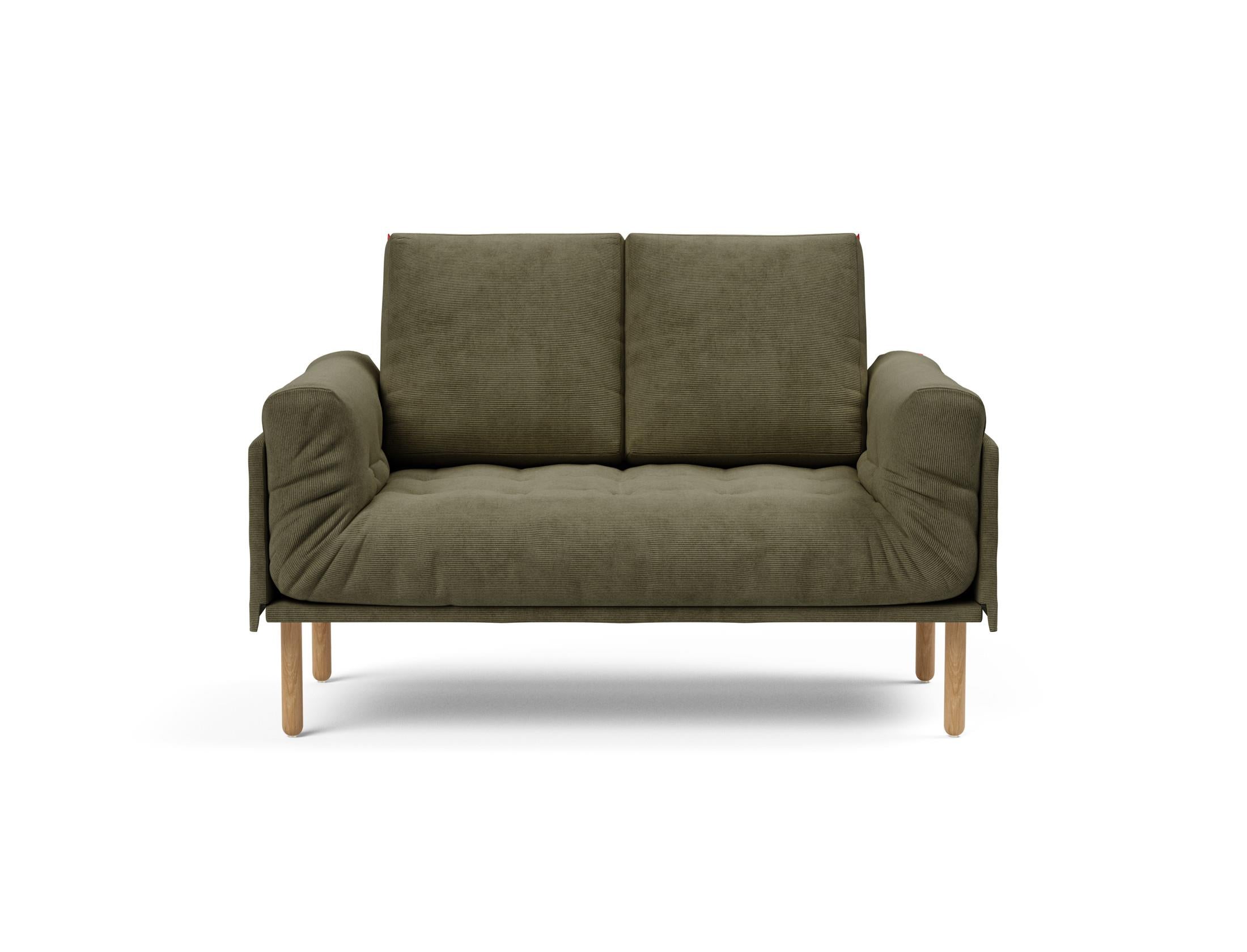 Erleben Sie das Rollo Stem Klappsofa 80 von Innovation Living – stilvolles Design trifft auf den hochwertigen Spring-Bezug für höchsten Komfort.
