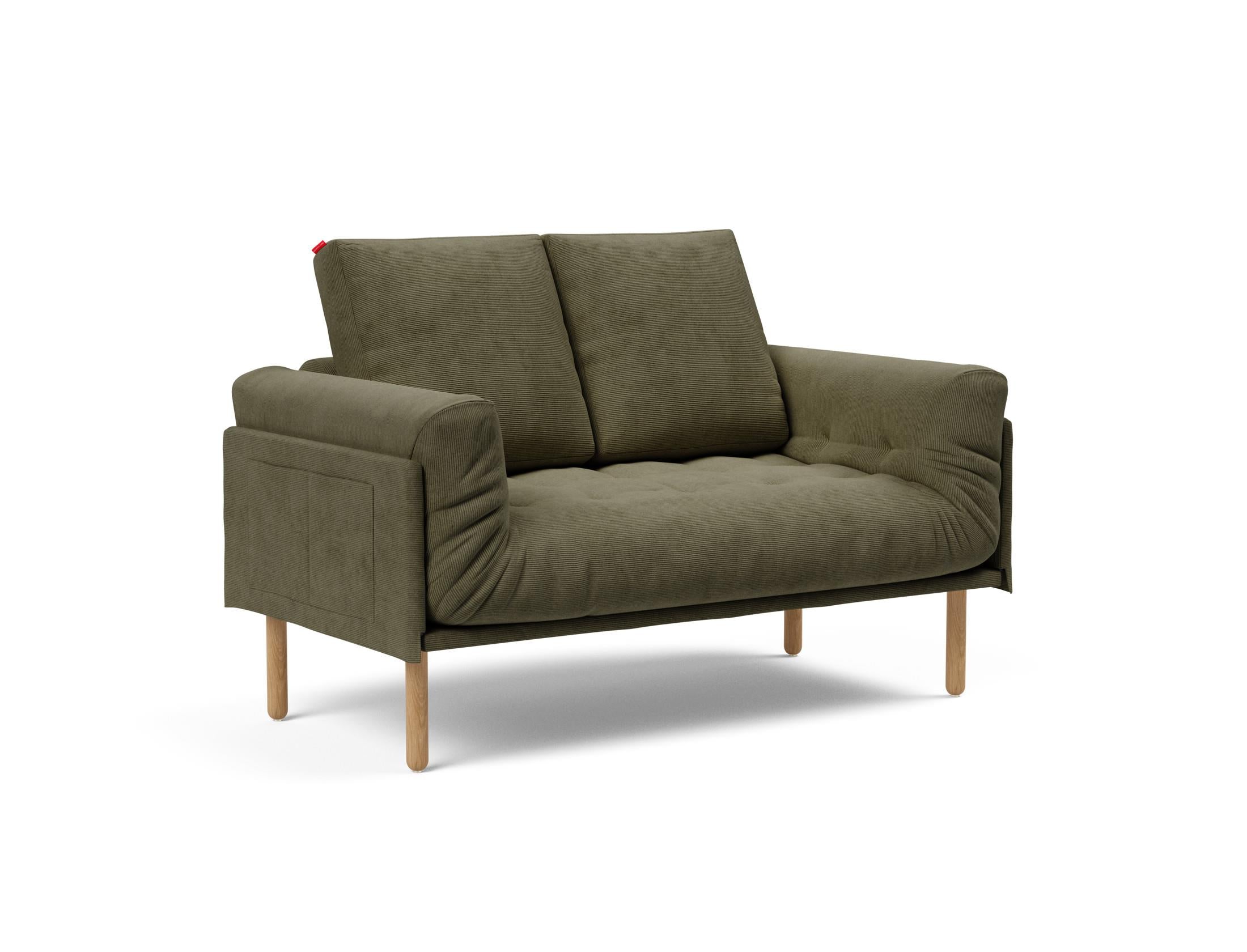 Entdecken Sie das Rollo Stem Klappsofa 80 von Innovation Living – modernes Design und der luxuriöse Spring-Bezug sorgen für ultimativen Sitzkomfort.