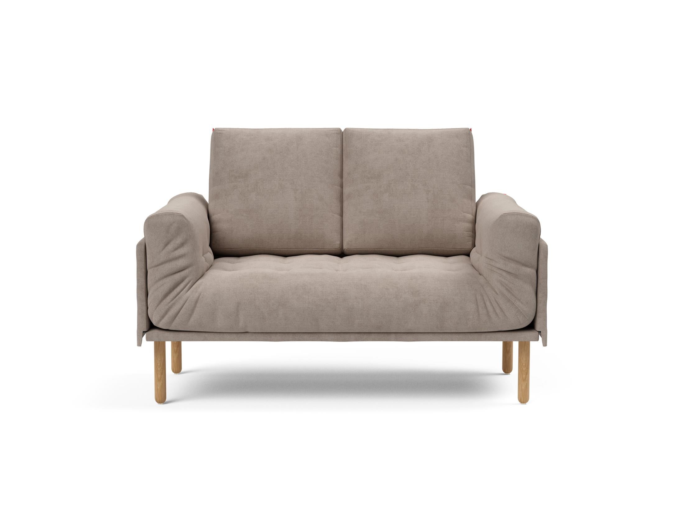 Entdecken Sie das Rollo Stem Klappsofa 80 von Innovation Living – modernes Design und der luxuriöse Spring-Bezug sorgen für ultimativen Sitzkomfort.