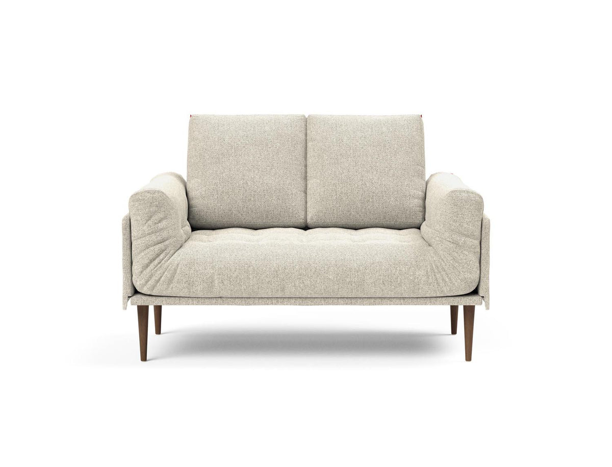 Rollo Styletto Klappsofa 80 mit Gestellbezug Spring in 357 Taura Off White präsentiert im Onlineshop von KAQTU Design AG. Bettsofa ist von Innovation Living