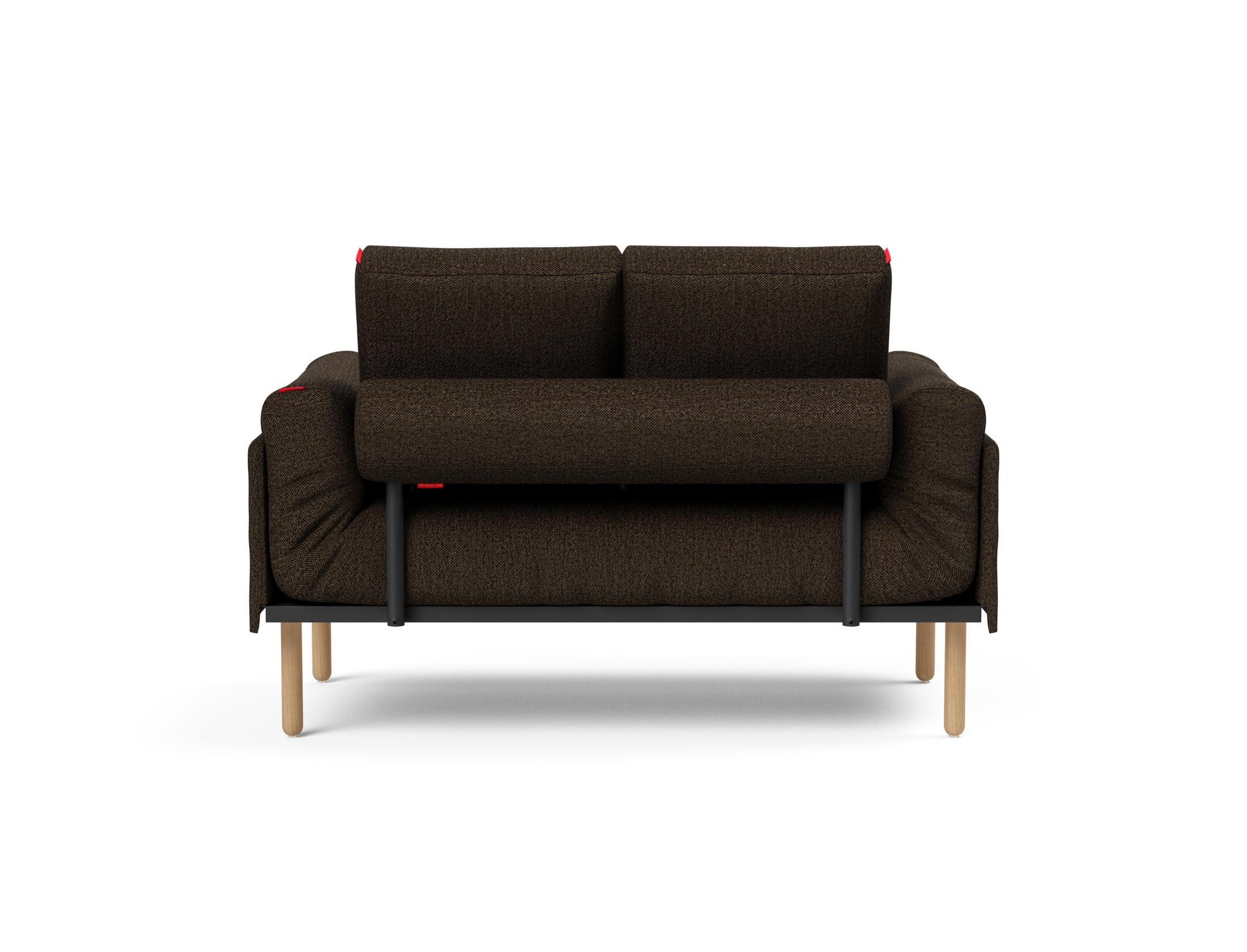 Erleben Sie das Rollo Stem Klappsofa 80 von Innovation Living – stilvolles Design trifft auf den hochwertigen Spring-Bezug für höchsten Komfort.