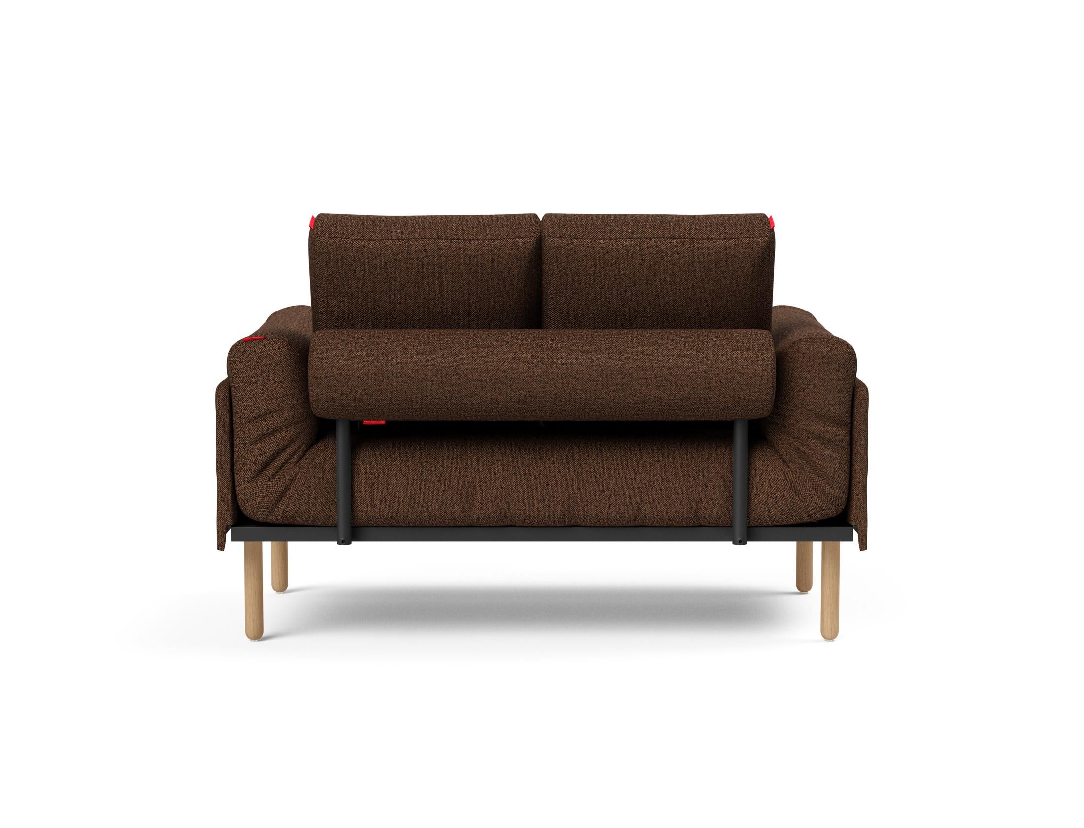 Erleben Sie das Rollo Stem Klappsofa 80 von Innovation Living – stilvolles Design trifft auf den hochwertigen Spring-Bezug für höchsten Komfort.