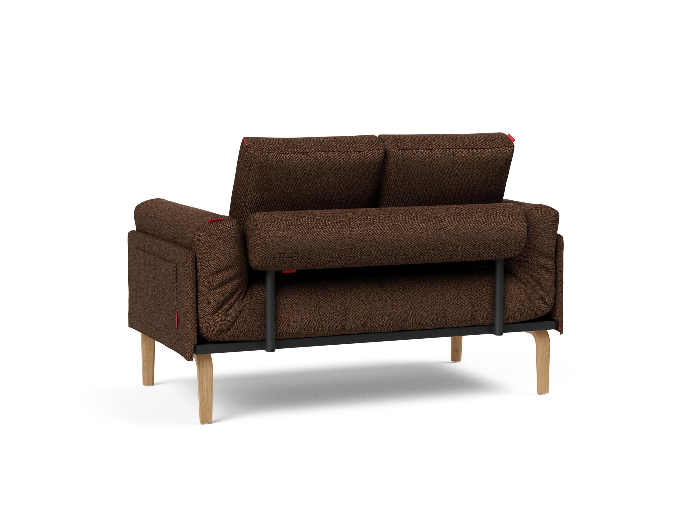 Erleben Sie das Rollo Bow Klappsofa 80 von Innovation Living – ein elegantes, multifunktionales Möbelstück für jeden Raum.