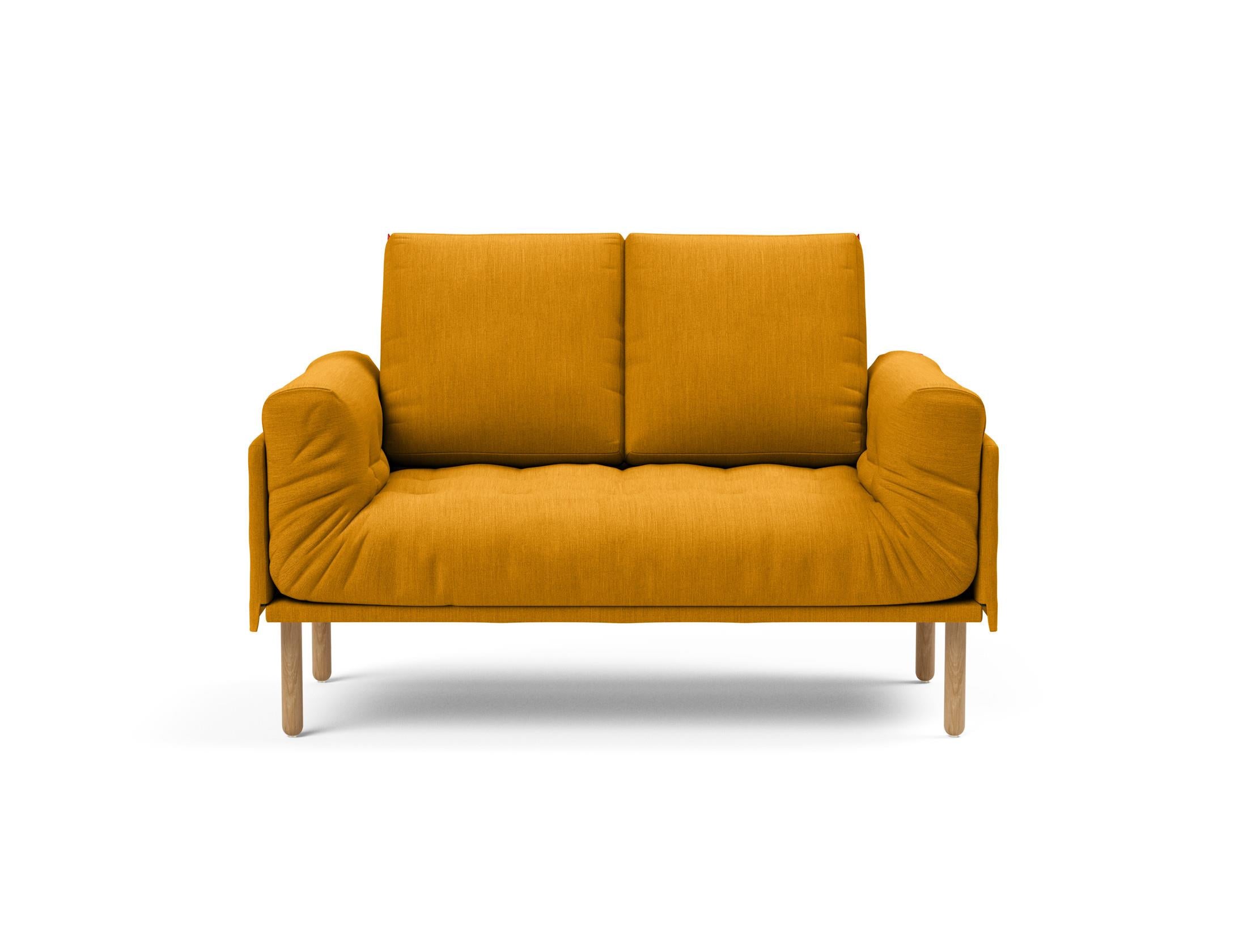 Erleben Sie das Rollo Stem Klappsofa 80 von Innovation Living – stilvolles Design trifft auf den hochwertigen Spring-Bezug für höchsten Komfort.