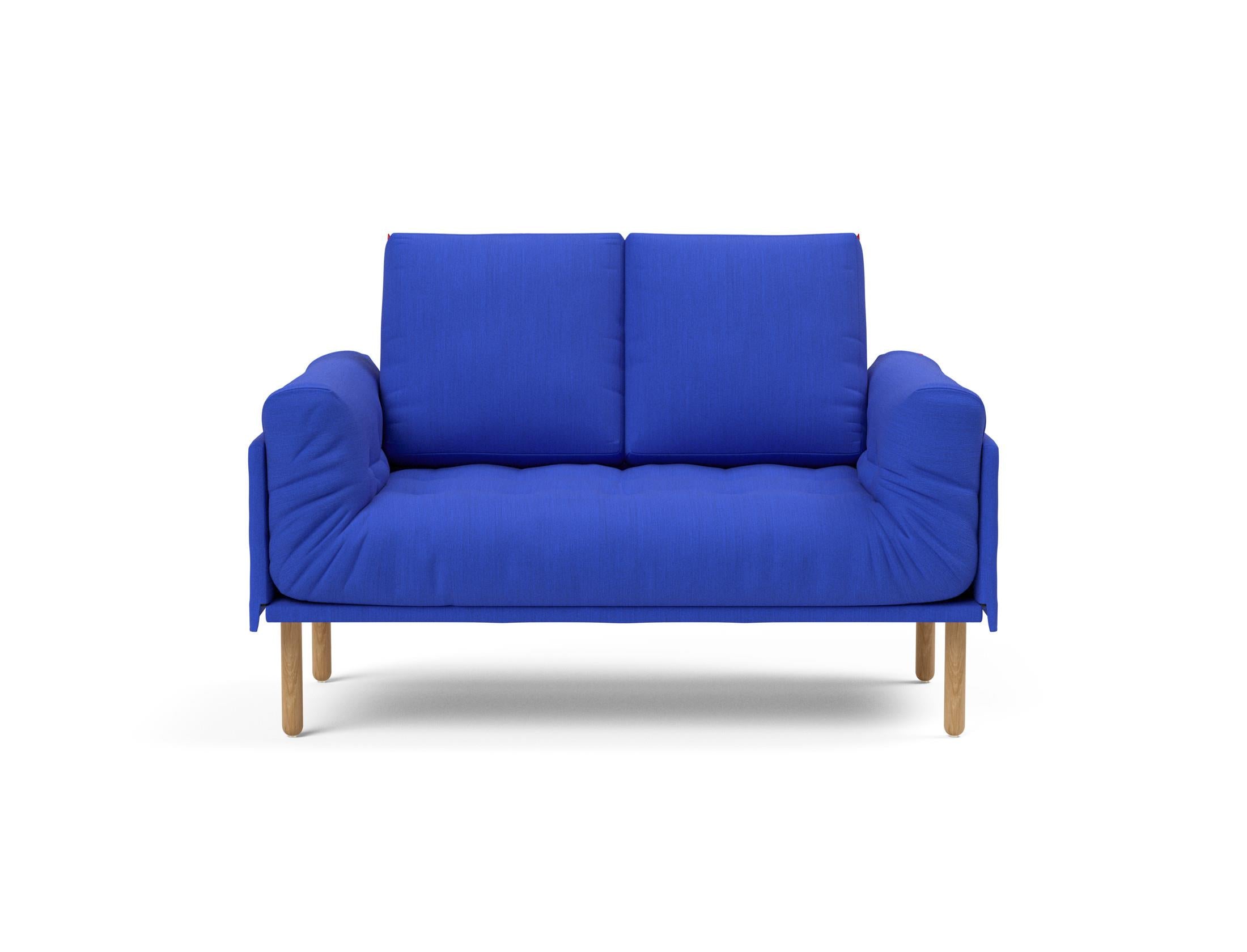 Erleben Sie das Rollo Stem Klappsofa 80 von Innovation Living – stilvolles Design trifft auf den hochwertigen Spring-Bezug für höchsten Komfort.