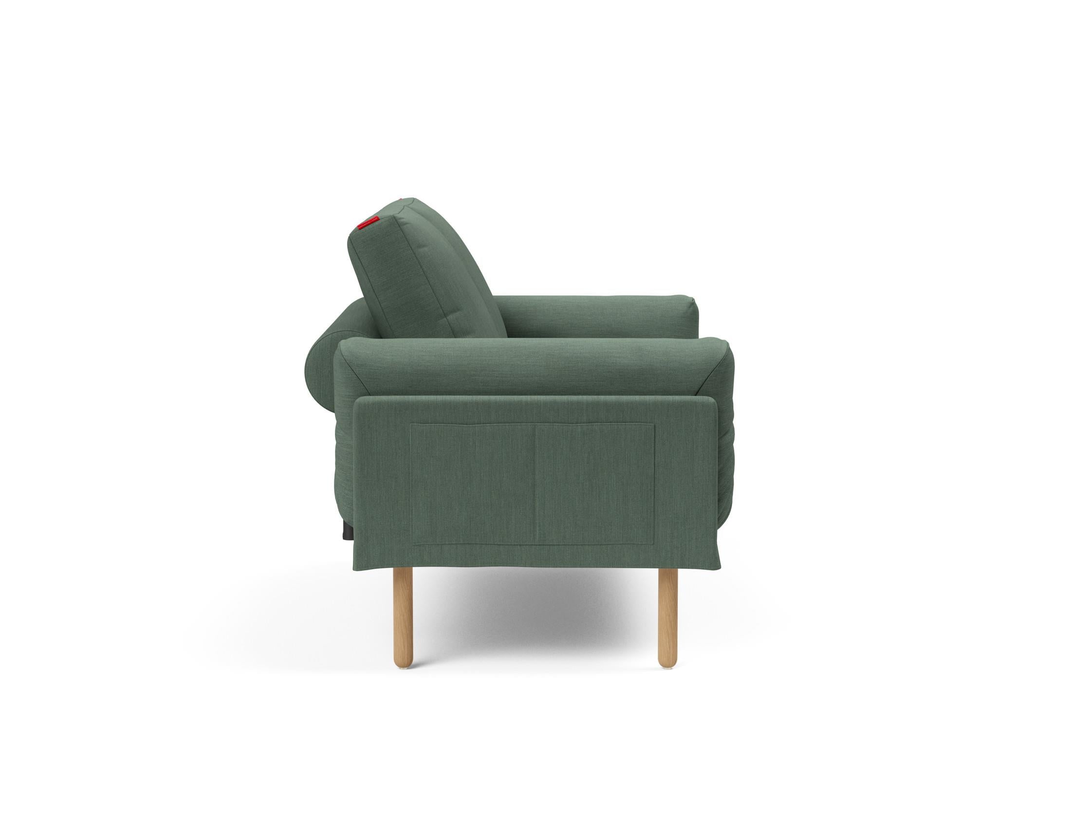Erleben Sie das Rollo Stem Klappsofa 80 von Innovation Living – stilvolles Design trifft auf den hochwertigen Spring-Bezug für höchsten Komfort.